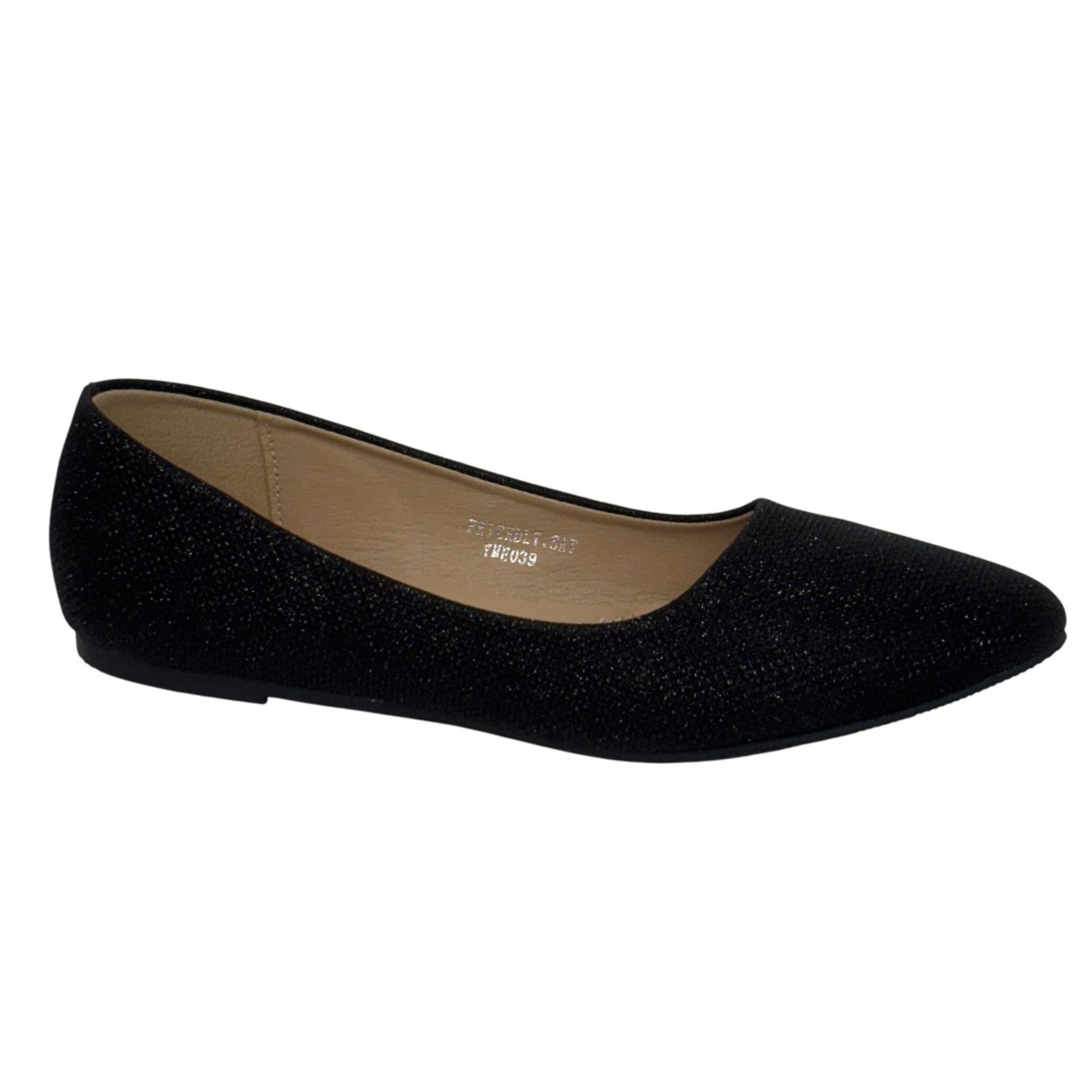 Other LUCITA / Friendly / Black / Glitter / Slip-On / Ballet / Fla Size US 10 / IT 40 - 1 Thumbnail