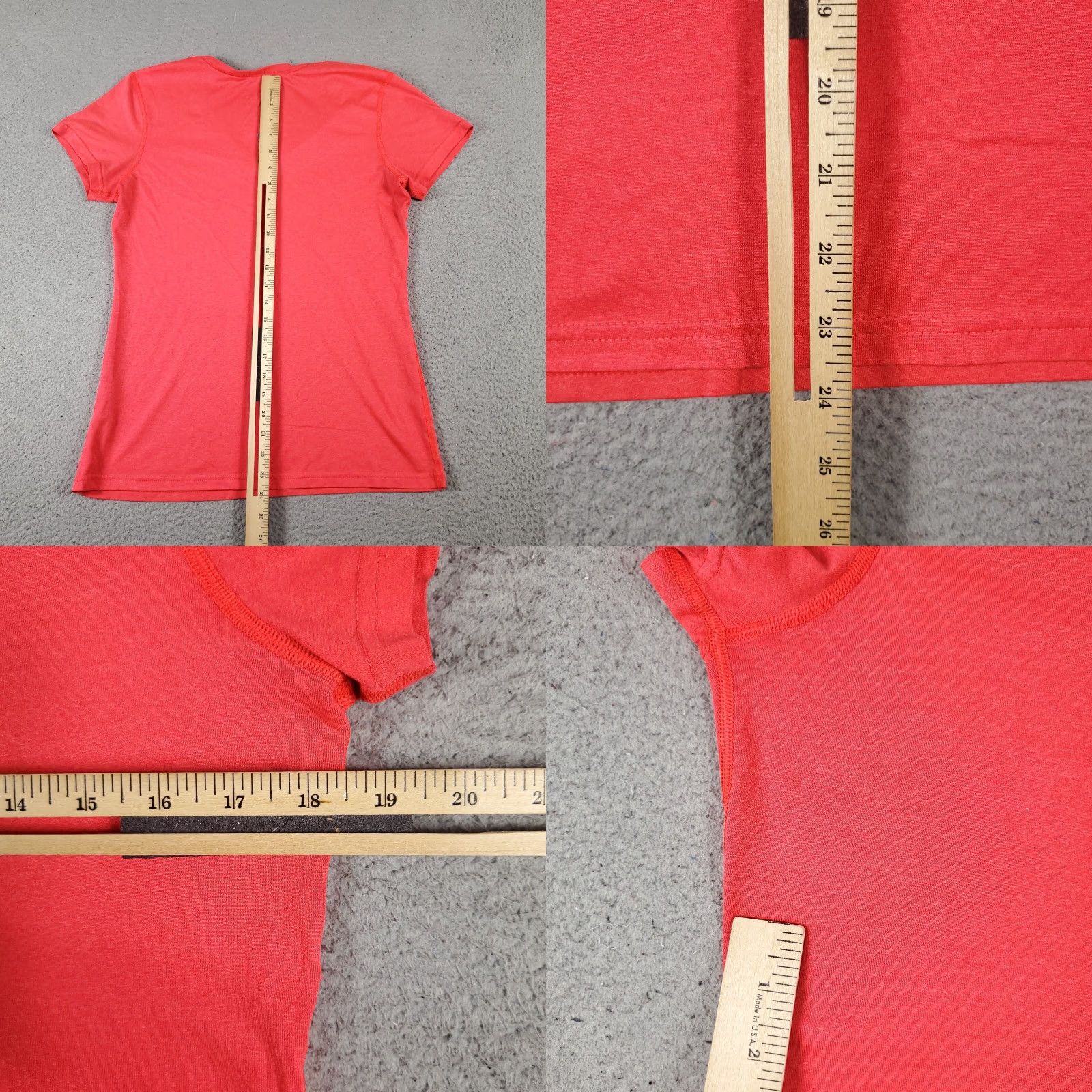 Nike Nike T Shirt Womens Size Medium Pink V Neck Swoosh Short Sleeve Ladies - Nike Shirt Womens Medium Pink V-Neck Short Sleeve Logo Basic casual wear Size M / US 6-8 / IT 42-44 - 8 Thumbnail