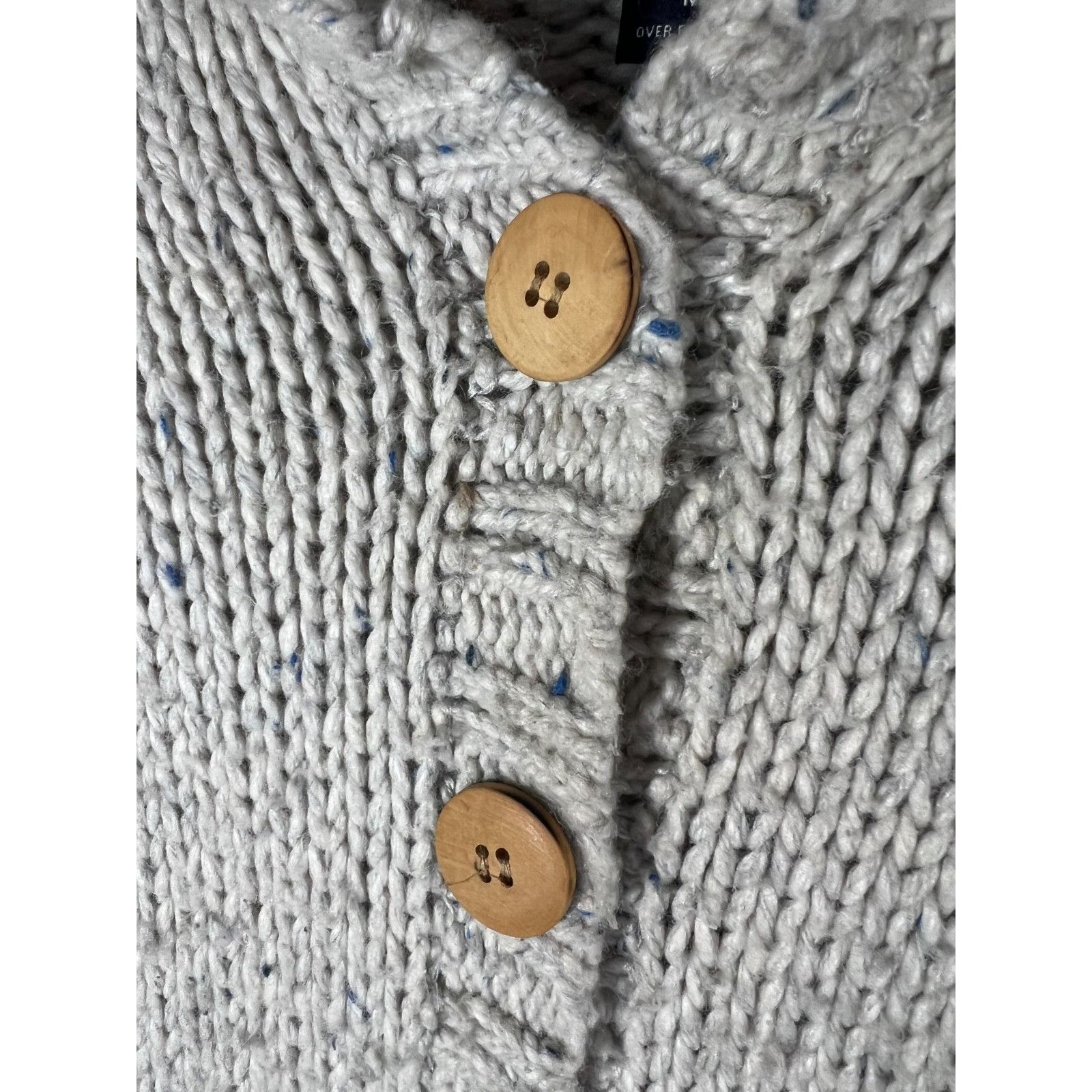 Abercrombie & Fitch Y2K Abercrombie Fitch Lambs Wool Button Chunky Cardigan Shaw Size M / US 6-8 / IT 42-44 - 7 Thumbnail