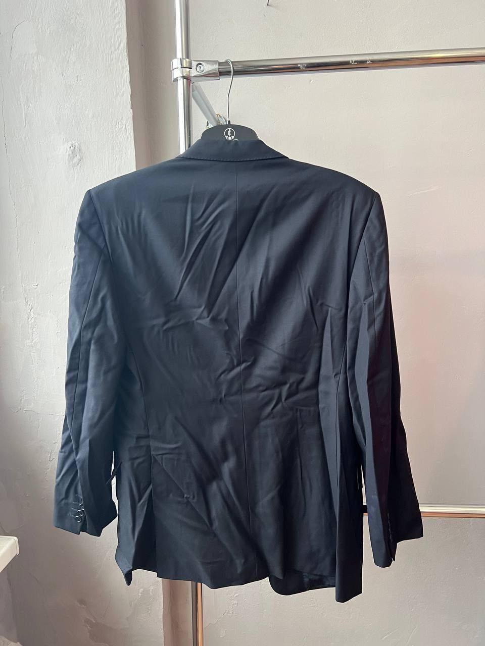 Ravazzolo RAVAZZOLO SARTORIA VINTAGE ITALY LANA WOOL SOLID BLAZER 52 Size 52R - 14 Thumbnail