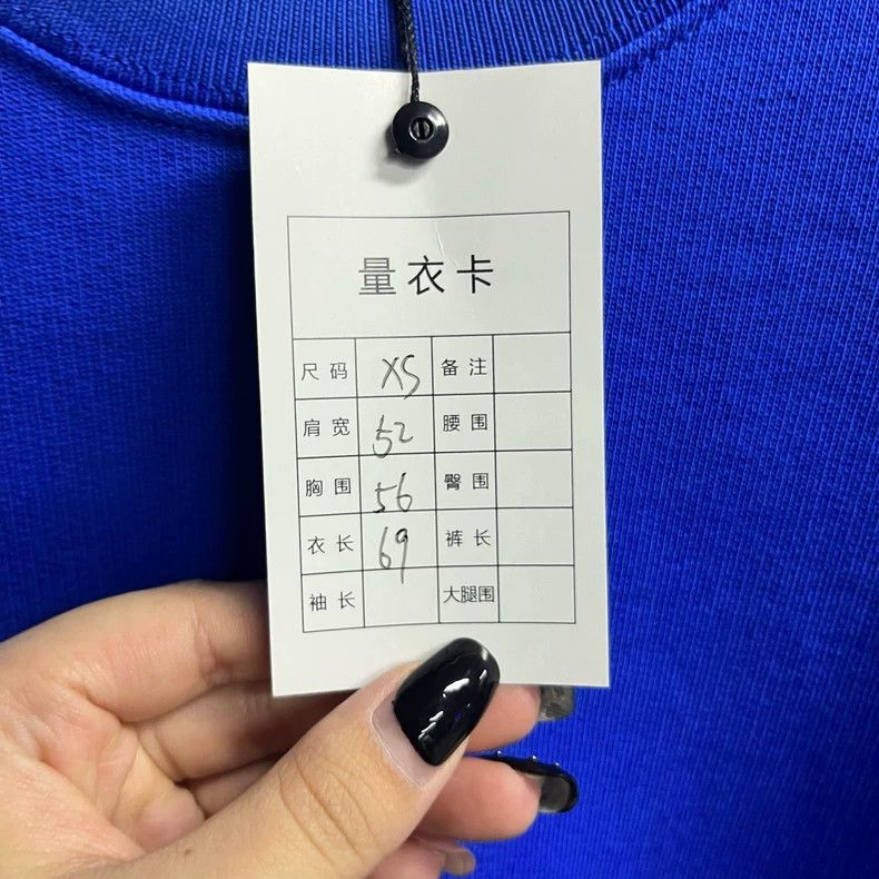 Balenciaga Balenciaga Blue print logo sweater Size US XS / EU 42 / 0 - 6 Thumbnail