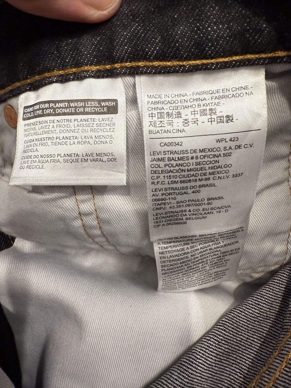 Levi's × Levi's Vintage Clothing ***FINAL DROP***RARE BRAND NEW LEVIS HI BALL ROLL DENIM 38 Size US 38 / EU 54 - 17 Thumbnail