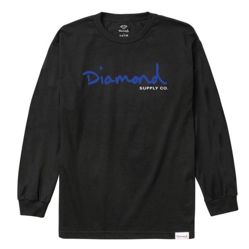 Diamond Supply Co. Diamond Supply Co Tiger L/S T-shirt Black Size US S / EU 44-46 / 1 - 1 Thumbnail