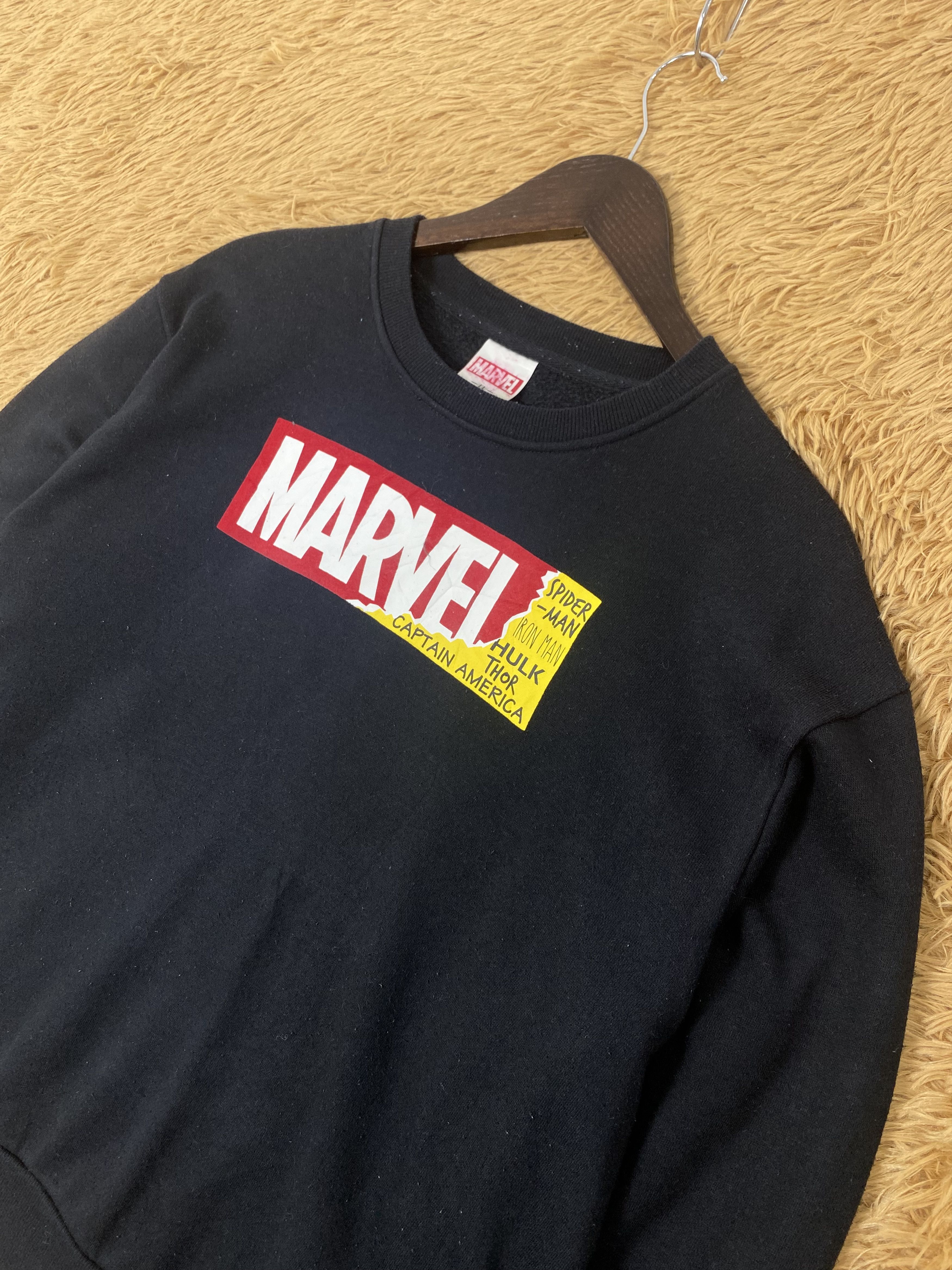 Marvel Comics Vintage Marvel Big Logo Sweatshirts PS0060 Size US M / EU 48-50 / 2 - 2 Thumbnail