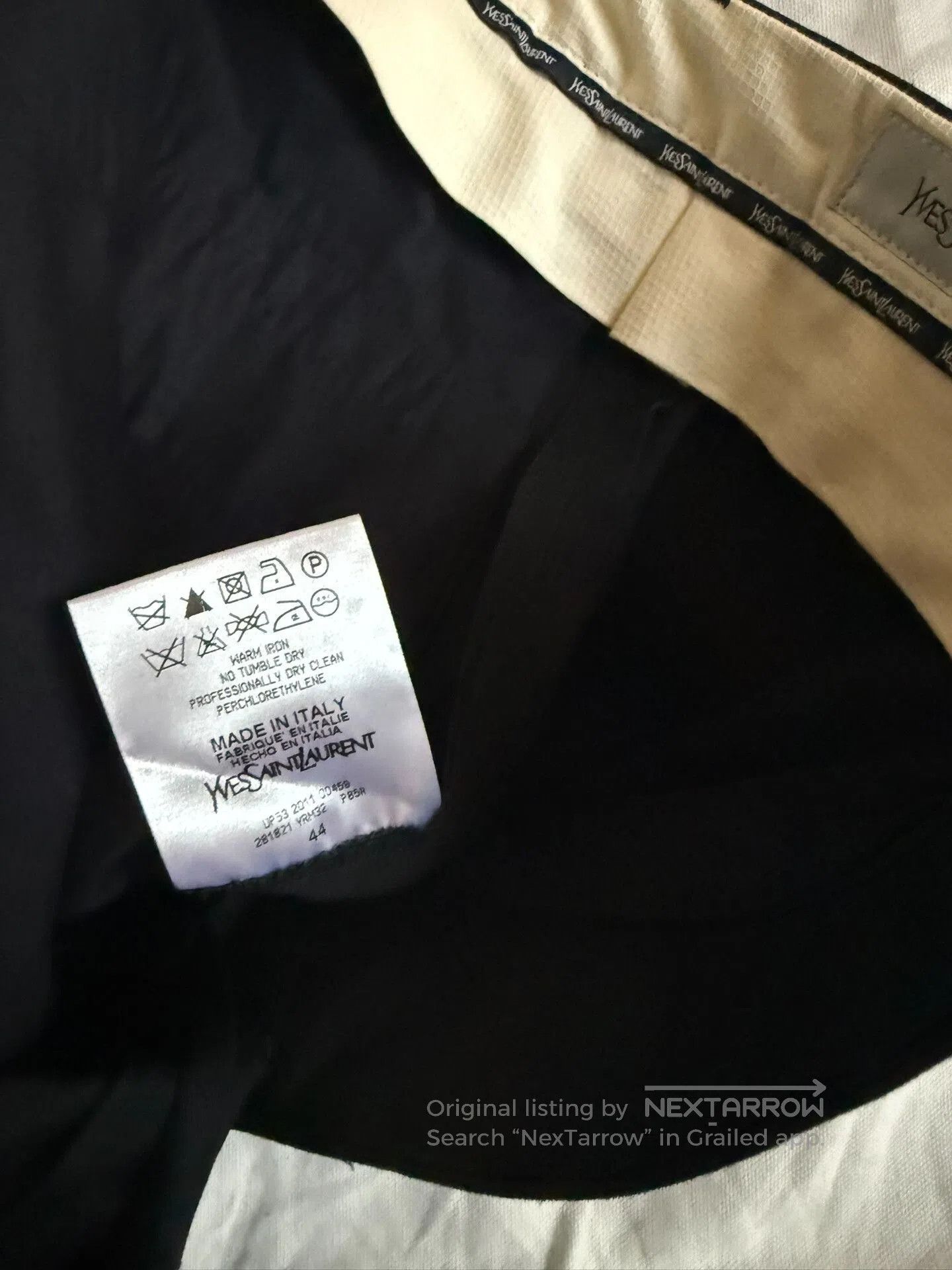 Saint Laurent Paris SAINT LAURENT Cotton Casual Pants. Size US 28 / EU 44 - 6 Thumbnail
