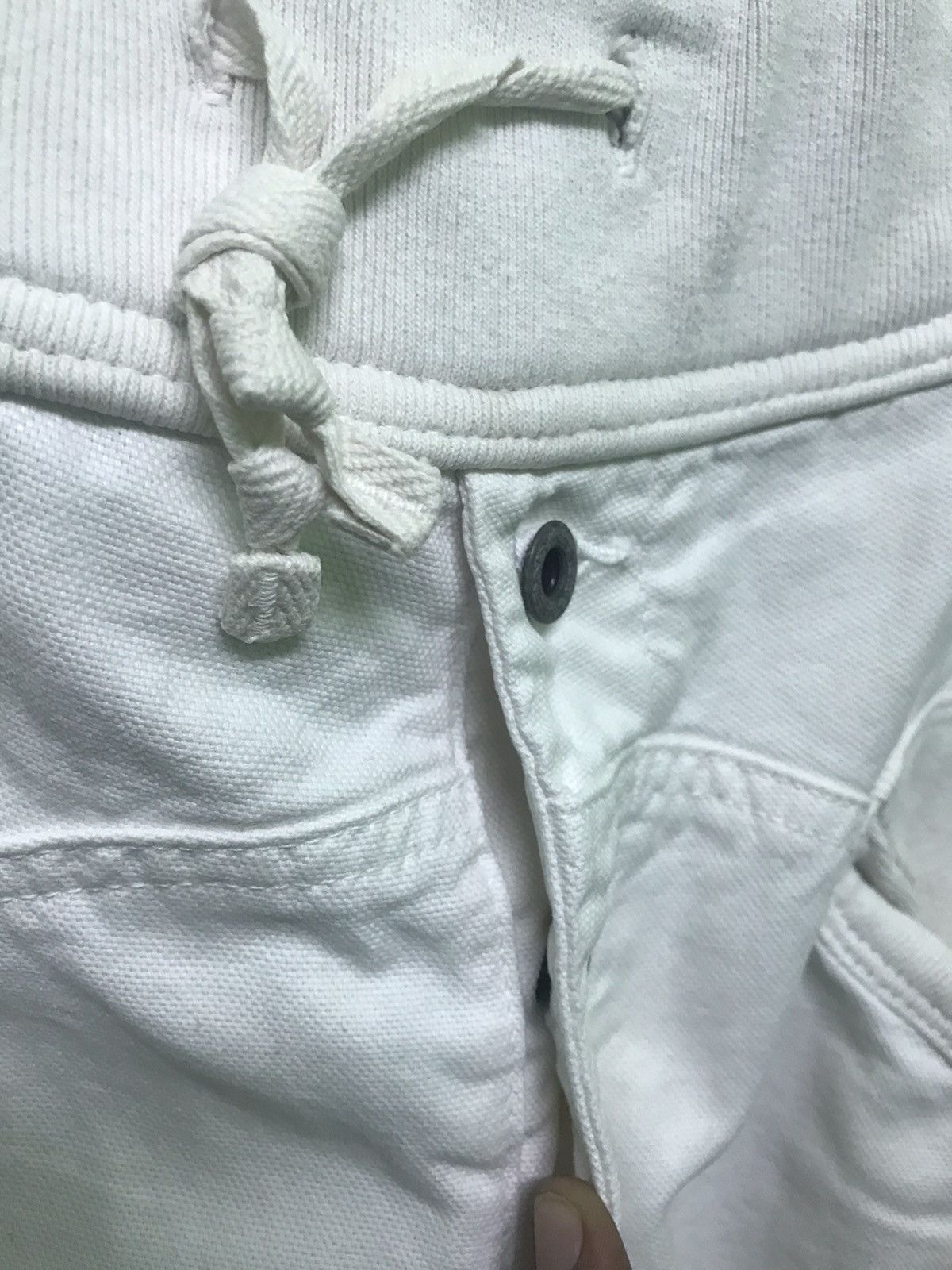 Kapital Kapital White Sarouel Balloon Pants with Button Fly Size US 30 / EU 46 - 6 Thumbnail