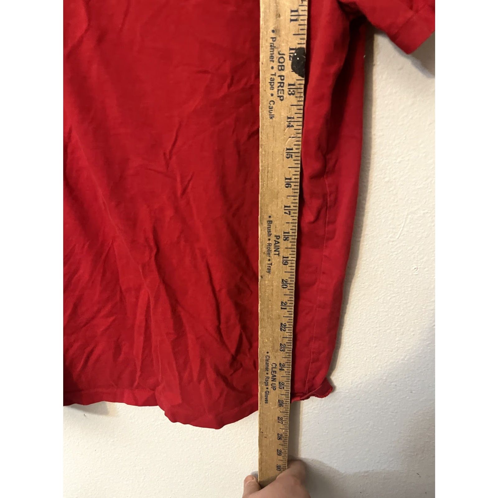 Polo Ralph Lauren VINTAGE Polo Ralph Lauren Men's T-Shirt Crew Neck Logo Graphic Cotton Short Sleeve Regular Fit Medium Red All Seasons Size US M / EU 48-50 / 2 - 4 Thumbnail