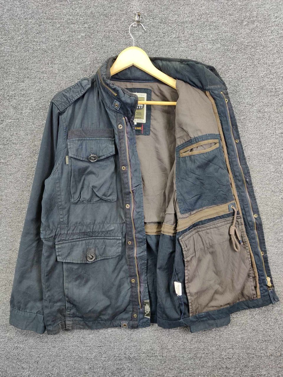 Japanese Brand Surplus Seminary M-65 Field Tactical Multipocket Jacket Size US XL / EU 56 / 4 - 9 Thumbnail