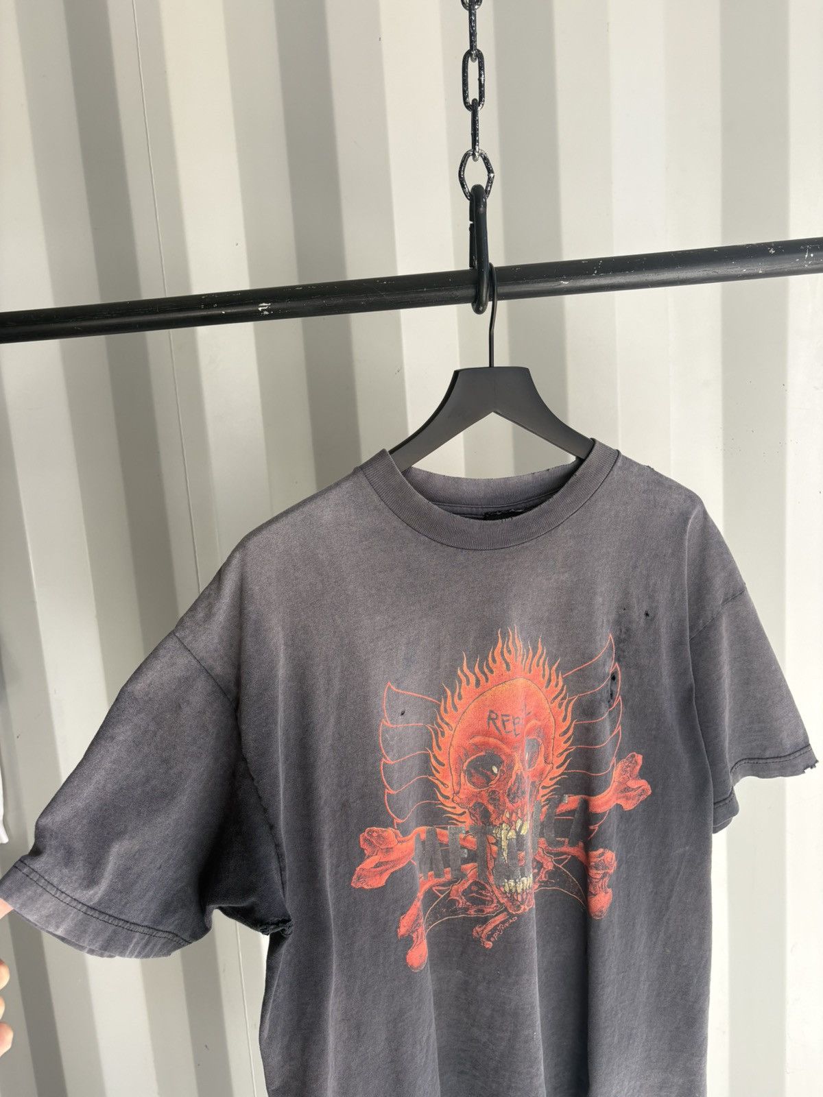 Band Tees Vintage Metallica Distressed Thrash Faded Shirt Grunge Band Size US XL / EU 56 / 4 - 5 Thumbnail