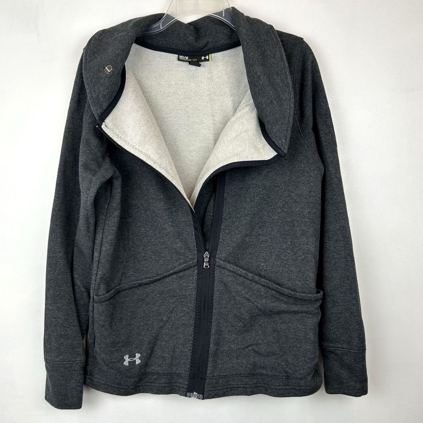 Under Armour Under Armour Jacket Womens M Full Zip Activewear Casual Size M / US 6-8 / IT 42-44 - 3 Thumbnail