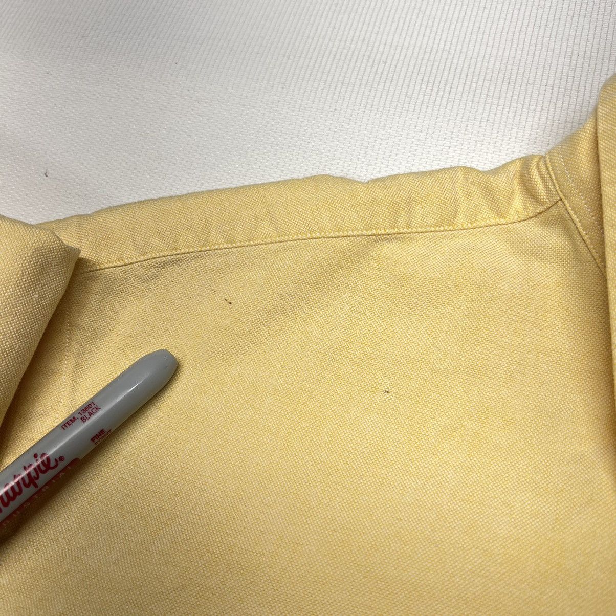 Polo Ralph Lauren Polo Ralph Lauren Button Down Shirt 16-33 Yellow Logo Oxford Size US M / EU 48-50 / 2 - 12 Thumbnail