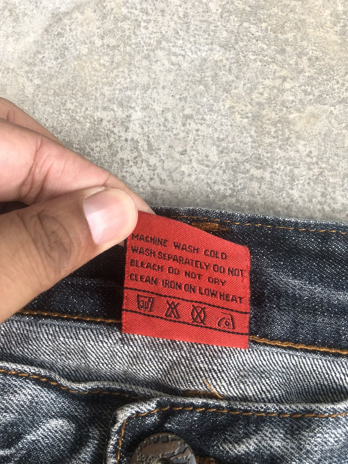 If Six Was Nine Japanese Black ant Flared Jeans Distressed Jeans Size US 38 / EU 54 - 20 Thumbnail