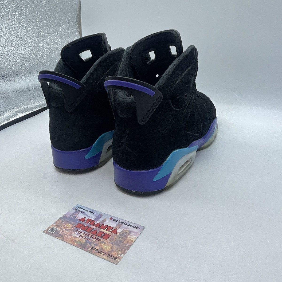 Jordan Brand Air Jordan 6 aqua Size US 8.5 / EU 41-42 - 5 Thumbnail