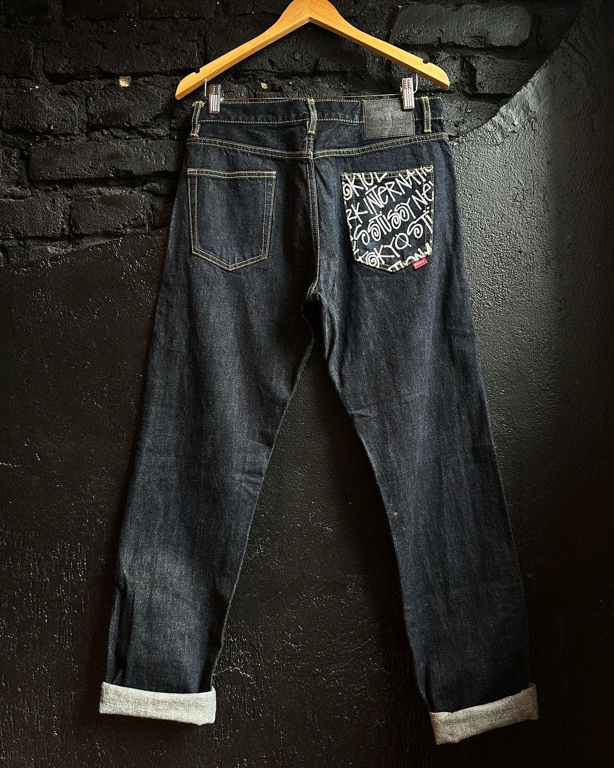 Streetwear × Stussy × Vintage Vintage STUSSY jeans | Grailed