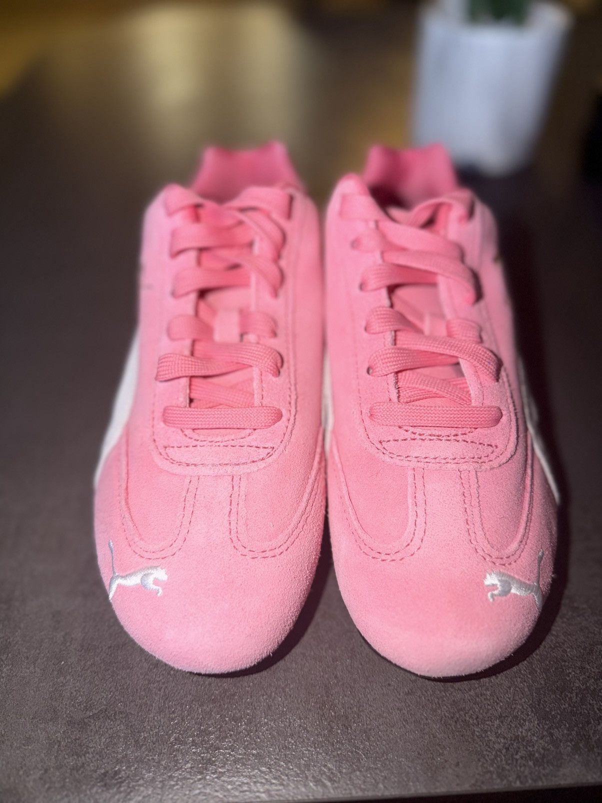 Puma PUMA SPEEDCAT PINK BRAND NEW WOMEN Size US 6.5 / IT 36.5 - 6 Thumbnail