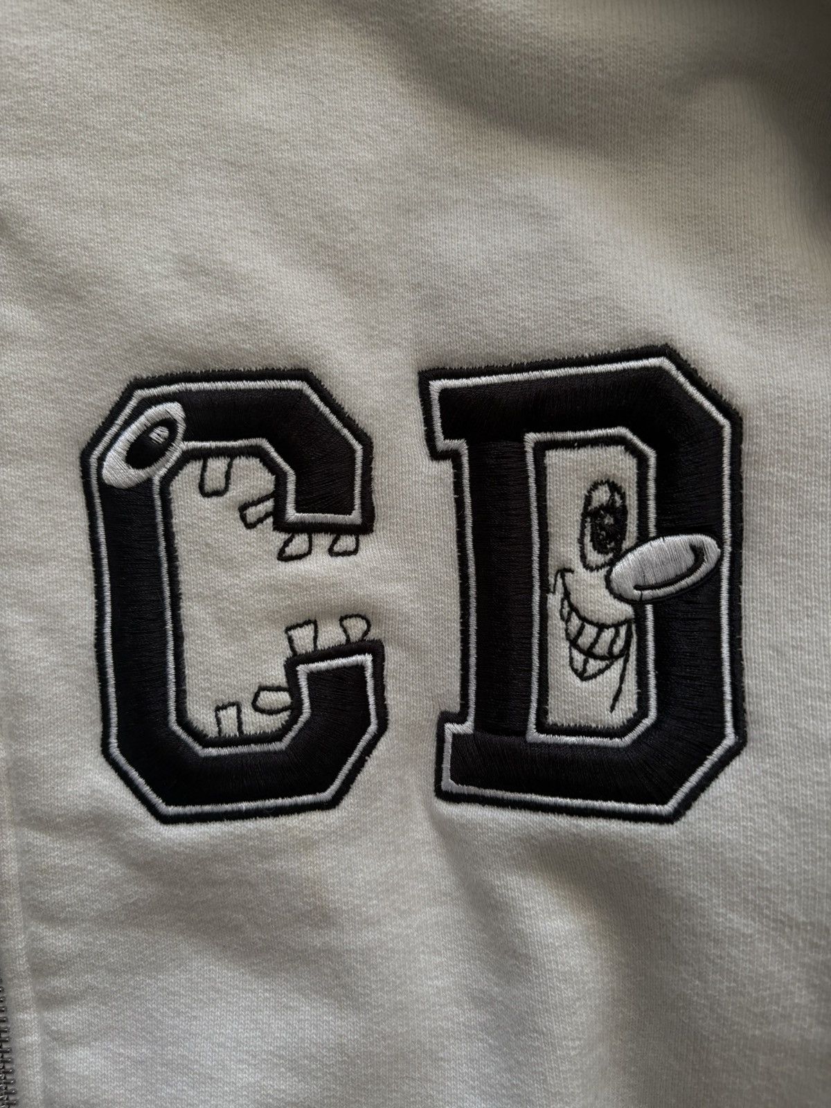 Dior Dior x Kenny Scharf CD Embroidered Track Jacket (Navy/White) Size US M / EU 48-50 / 2 - 4 Thumbnail
