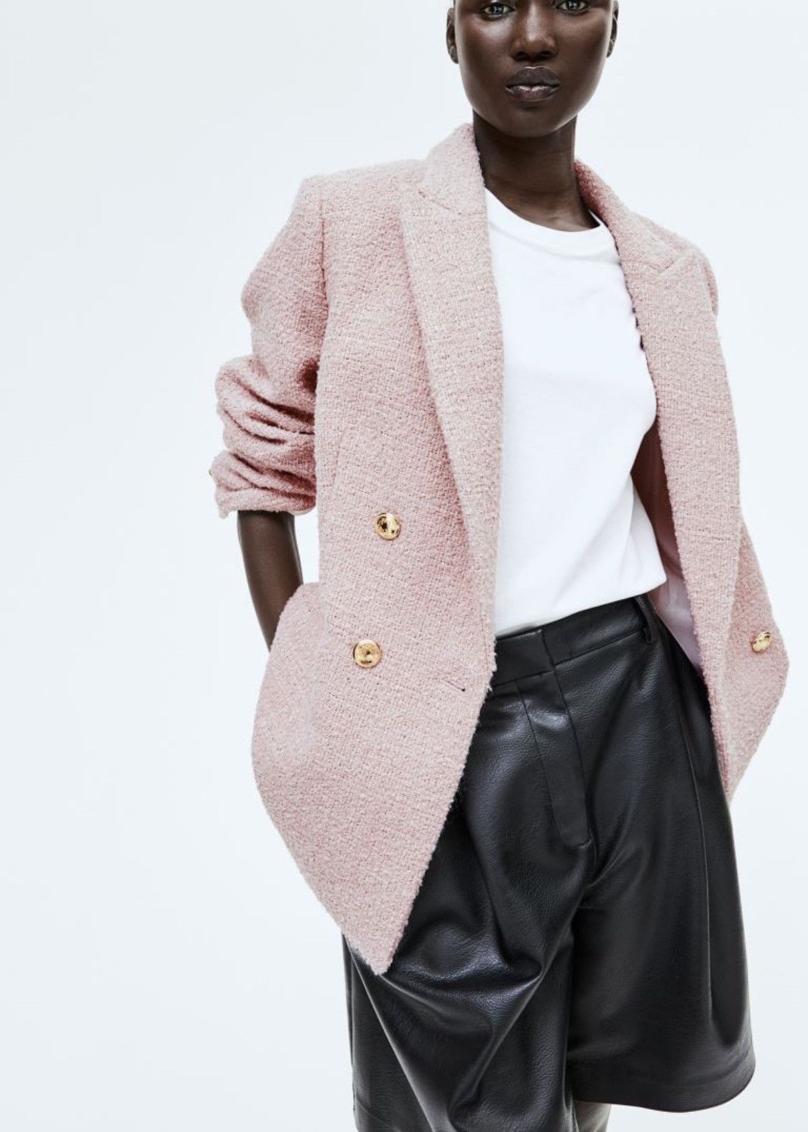 H&M H&M textured weave jacket Size L / US 10 / IT 46 - 3 Thumbnail