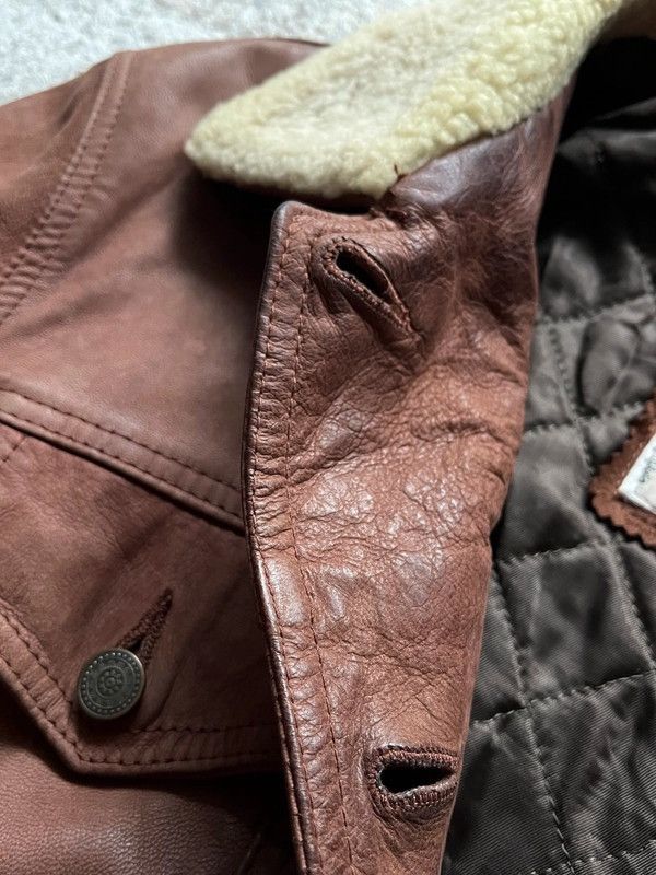 Other Carla El Cort Ingles Vintage 90s Leather Jacket Sz 44 Rare Size L / US 10 / IT 46 - 16 Thumbnail