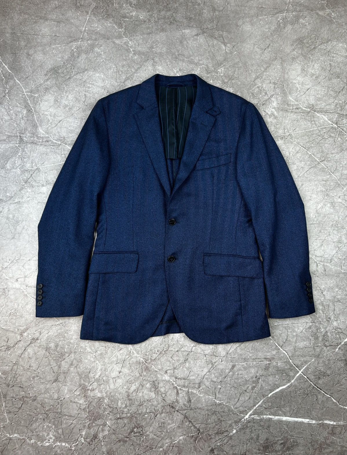 Hackett Hackett London Wool Blazer Size 48R - 2 Thumbnail