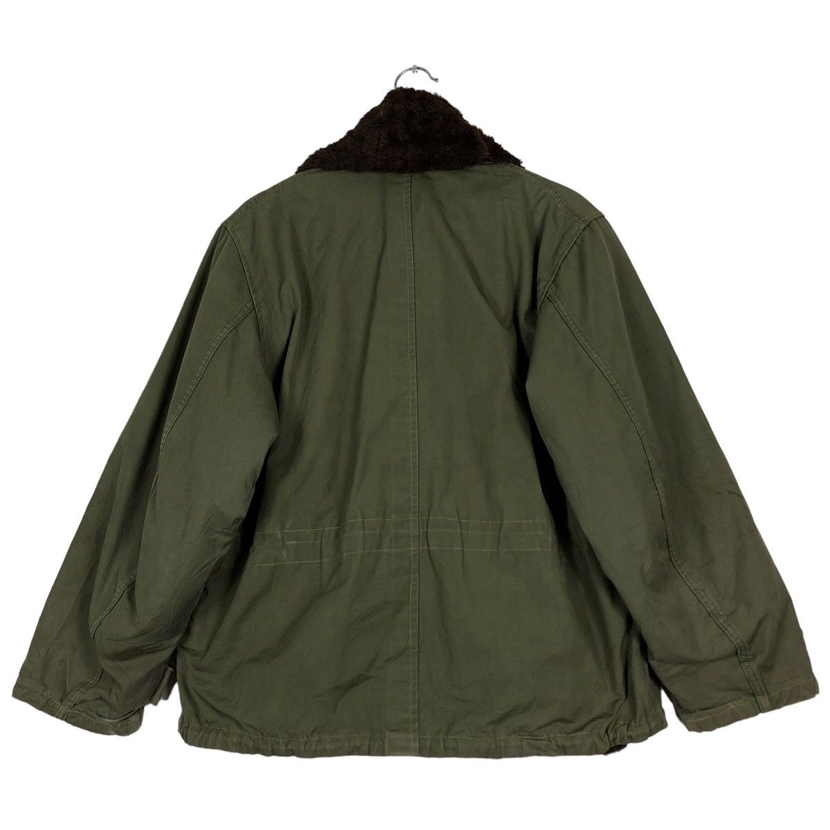 Buzz Rickson's 🔥TRUE VINTAGE SLANT POCKET CARGO JACKET WALDES ZIPPER USA Size US M / EU 48-50 / 2 - 8 Thumbnail