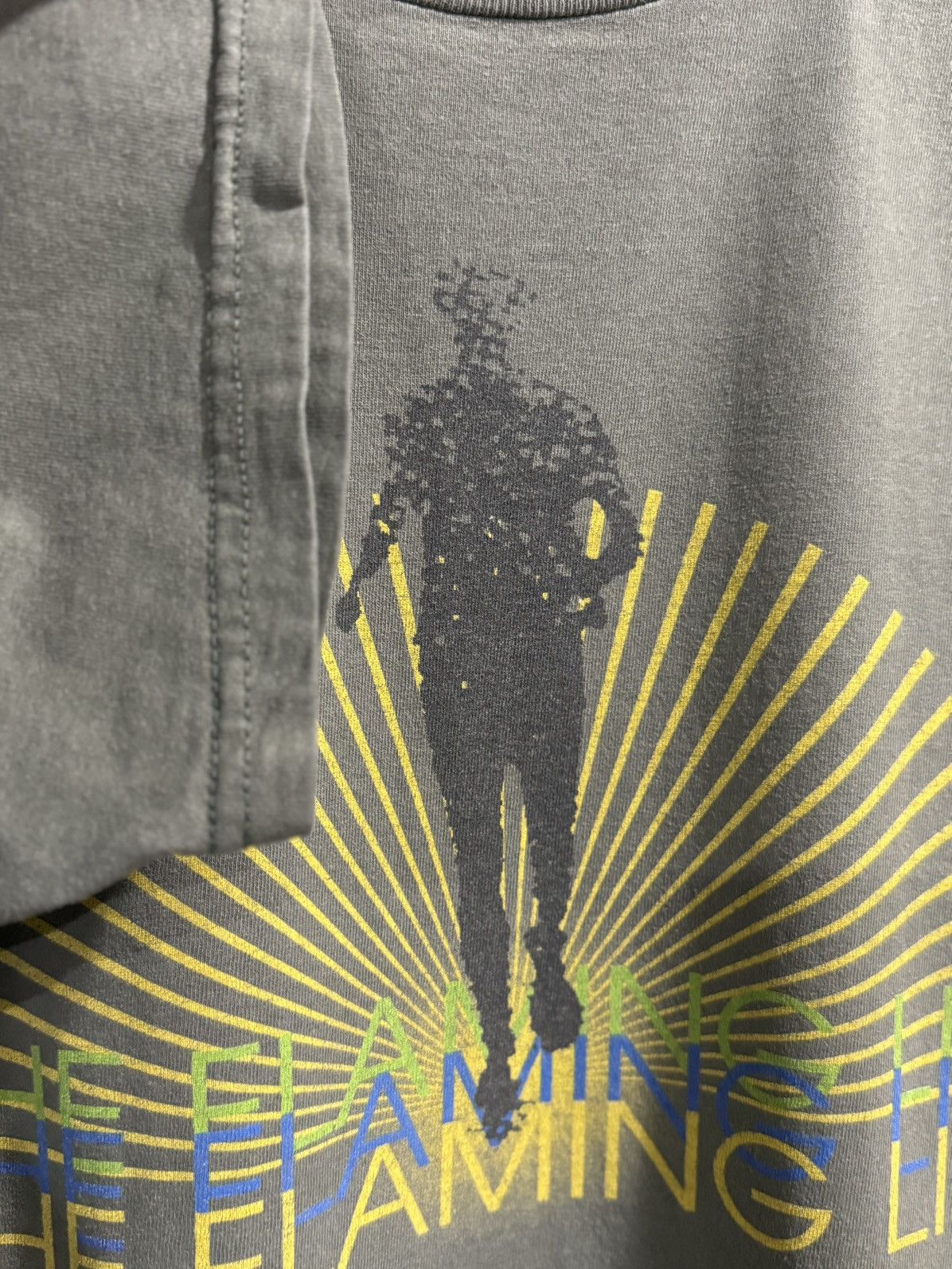 Band Tees × Vintage Vintage 90s The Flaming Lips Promo Faded Tee Size US M / EU 48-50 / 2 - 10 Thumbnail