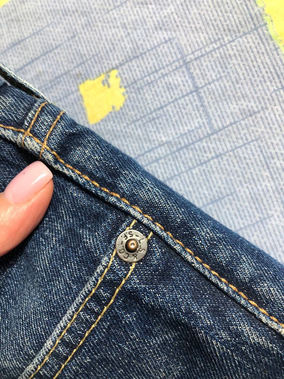 Levi's Vintage 80s Levis 501 single R light wash jeans Size US 32 / EU 48 - 15 Thumbnail