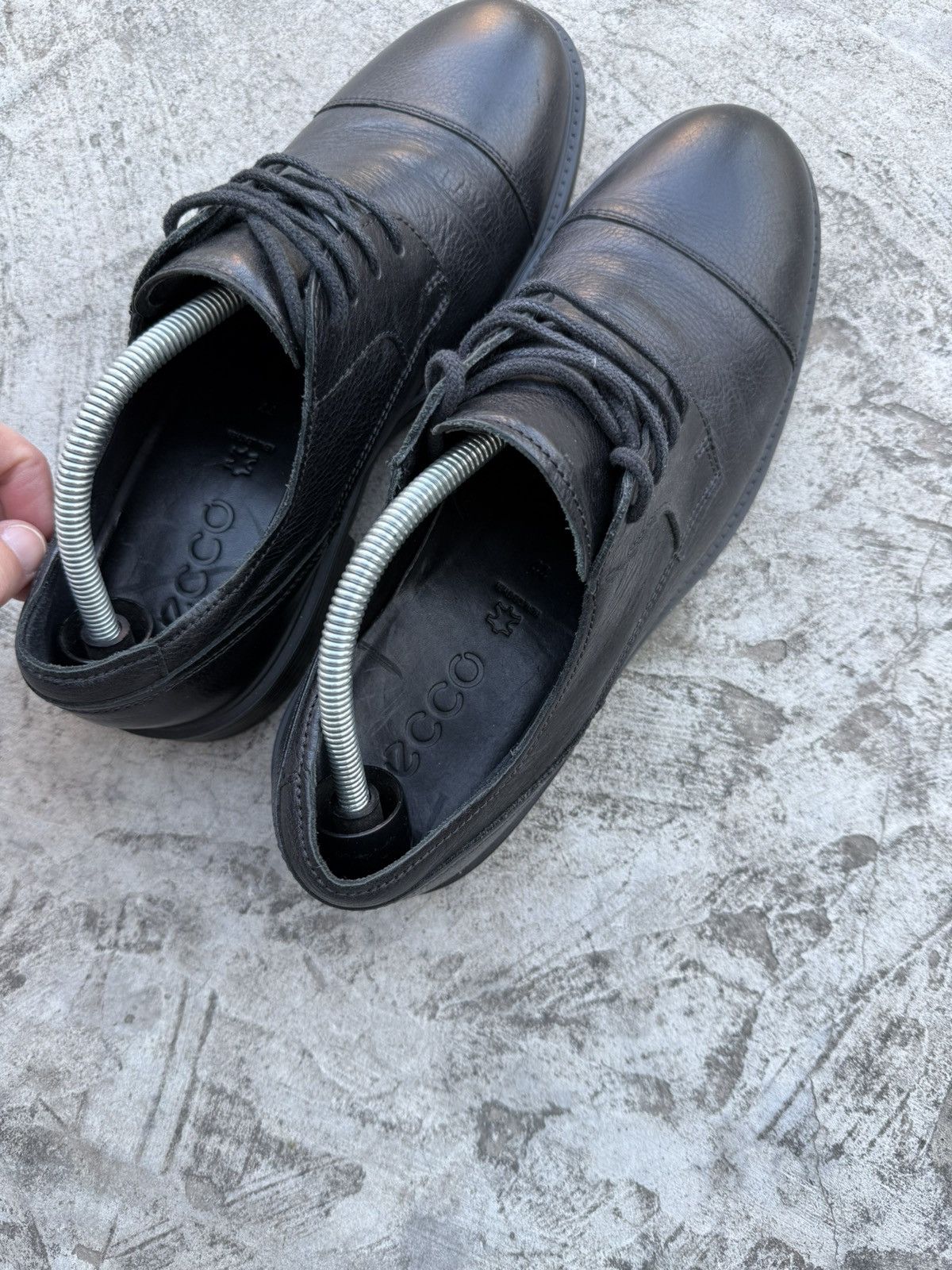 Ecco Ecco Casual Y2K Old Many Hype Leather Oxford Brogue Shoes Size US 11 / EU 44 - 6 Thumbnail