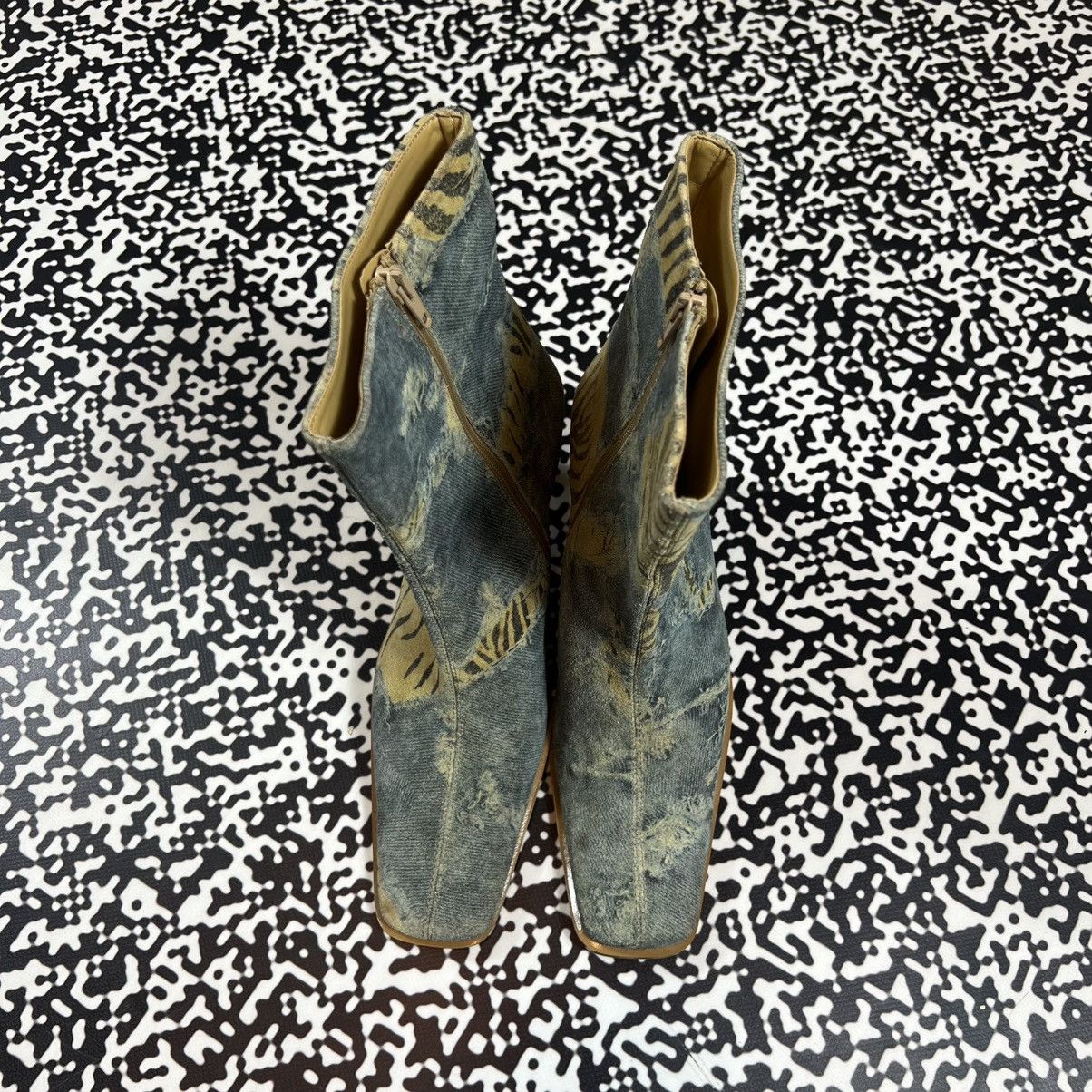 Japanese Brand Vintage Y2K Japanese Retro Cavalli Zebra Style Boots Size US 11 / IT 41 - 9 Thumbnail