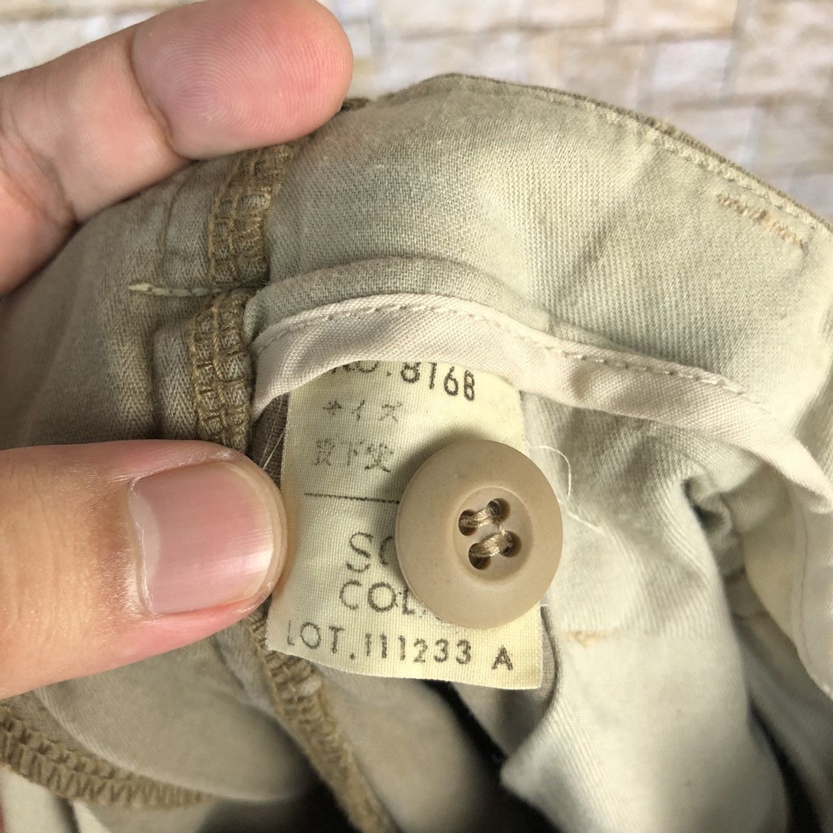 Japanese Brand Blue Way utility tactical Cargo Multipocket Pants #A740 Size US 29 - 22 Thumbnail