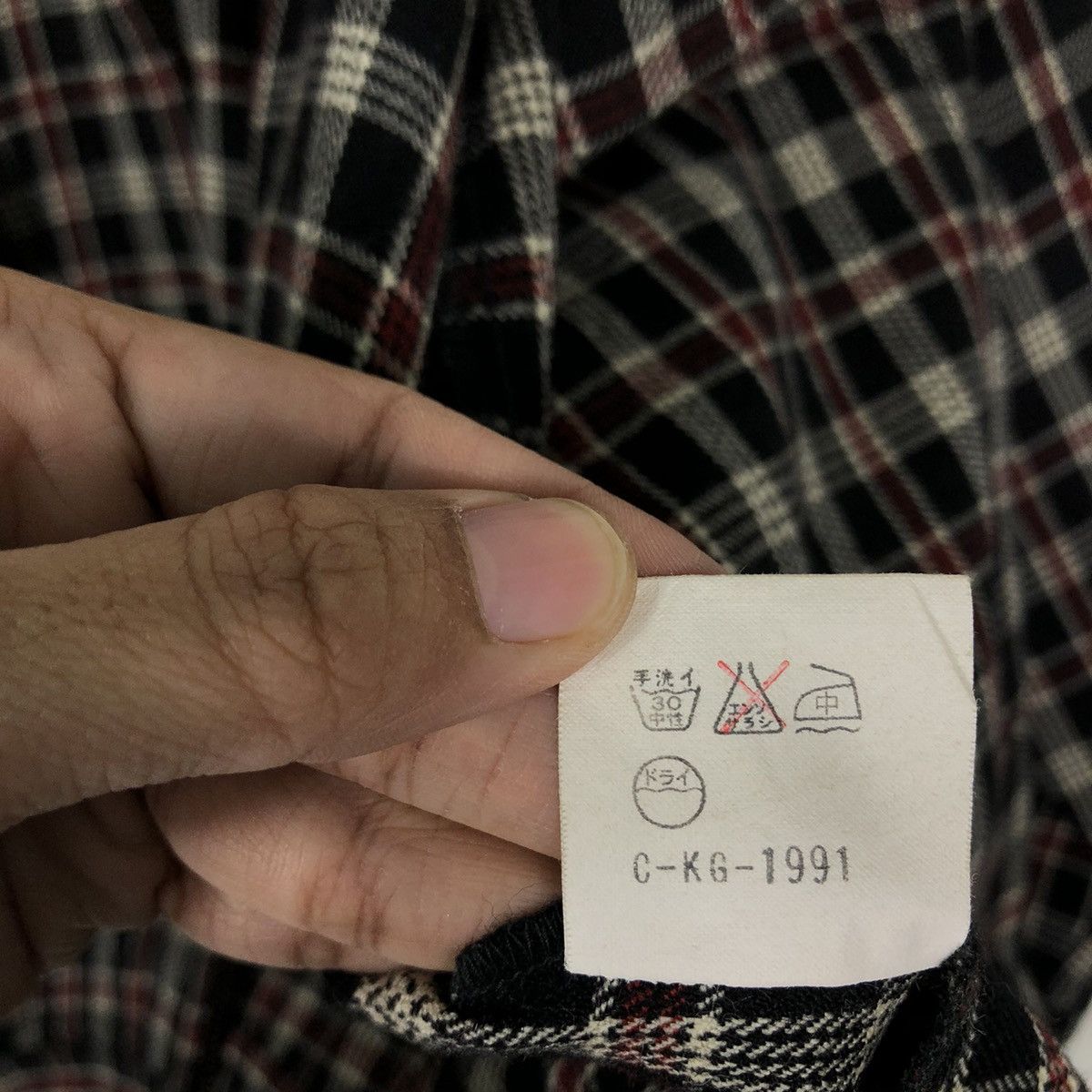 Japanese Brand 🔥Vintage Tartan Design Bomber Jacket Johni Dan Issey Miyake Size US M / EU 48-50 / 2 - 18 Thumbnail