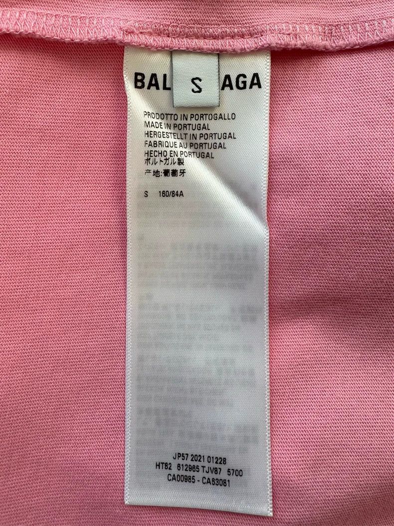 Balenciaga Balenciaga Vintage Plain Short Sleeve Drop Shoulder T-Shir Size US S / EU 44-46 / 1 - 9 Thumbnail