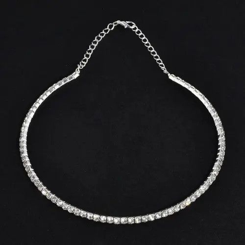 Jewelry Rhinestone Choker Necklaces Size ONE SIZE - 3 Thumbnail