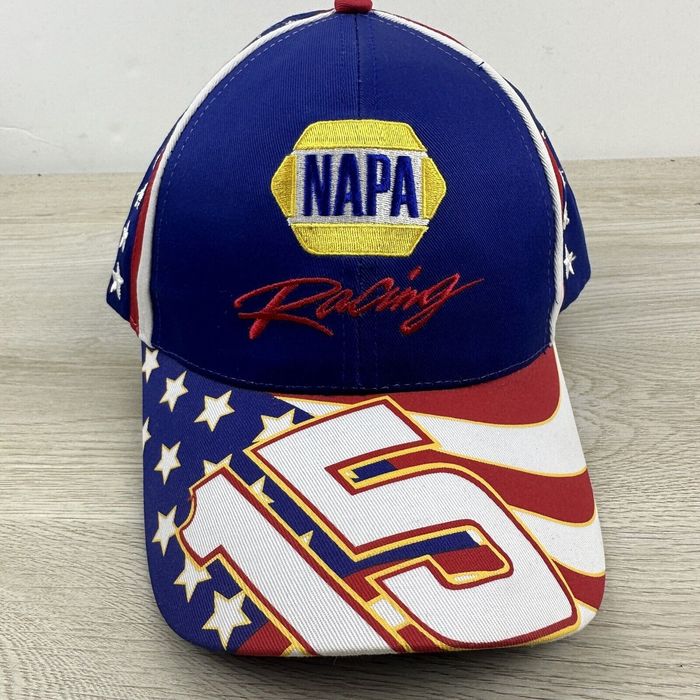 Other NAPA Racing 15 Hat NASCAR Blue Adjustable Hat Adult Blue OSF ...