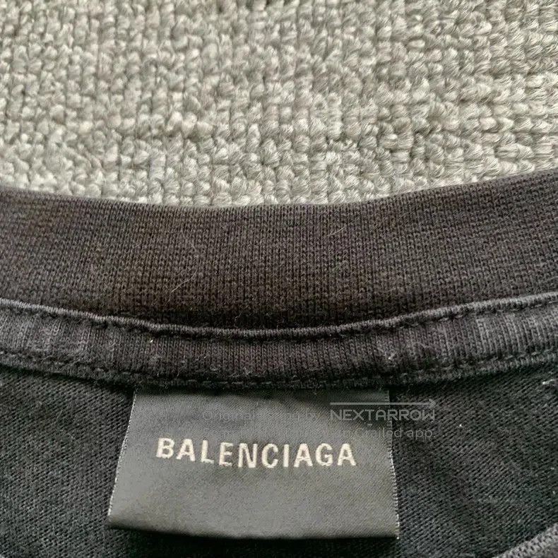 Balenciaga Balenciaga Black Graffiti Wave Tee. Size US XS / EU 42 / 0 - 3 Thumbnail