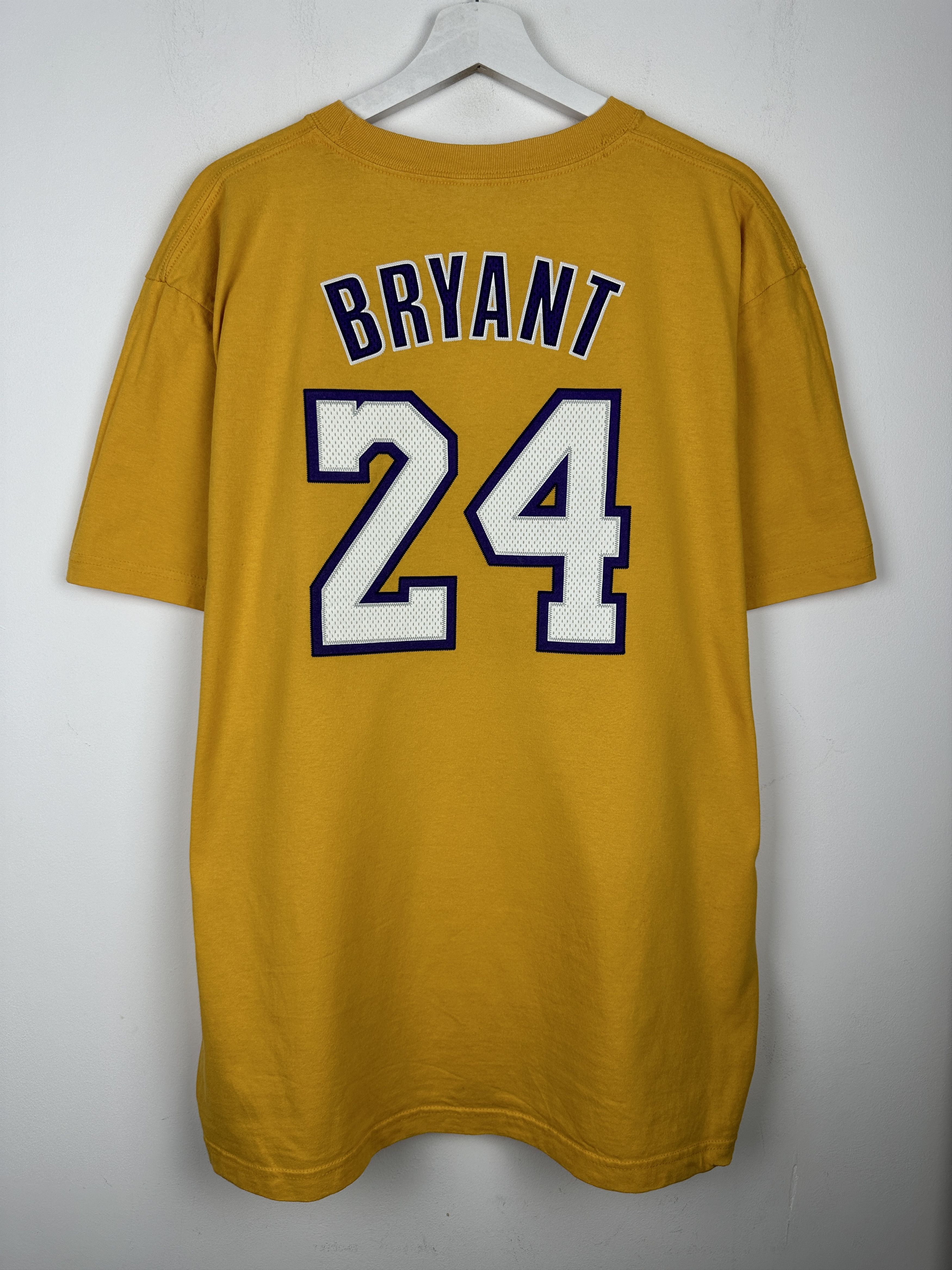 Adidas #24 Kobe Bryant Lakers Adidas NBA TShirt Tee Jersey Swingman Size US L / EU 52-54 / 3 - 2 Thumbnail
