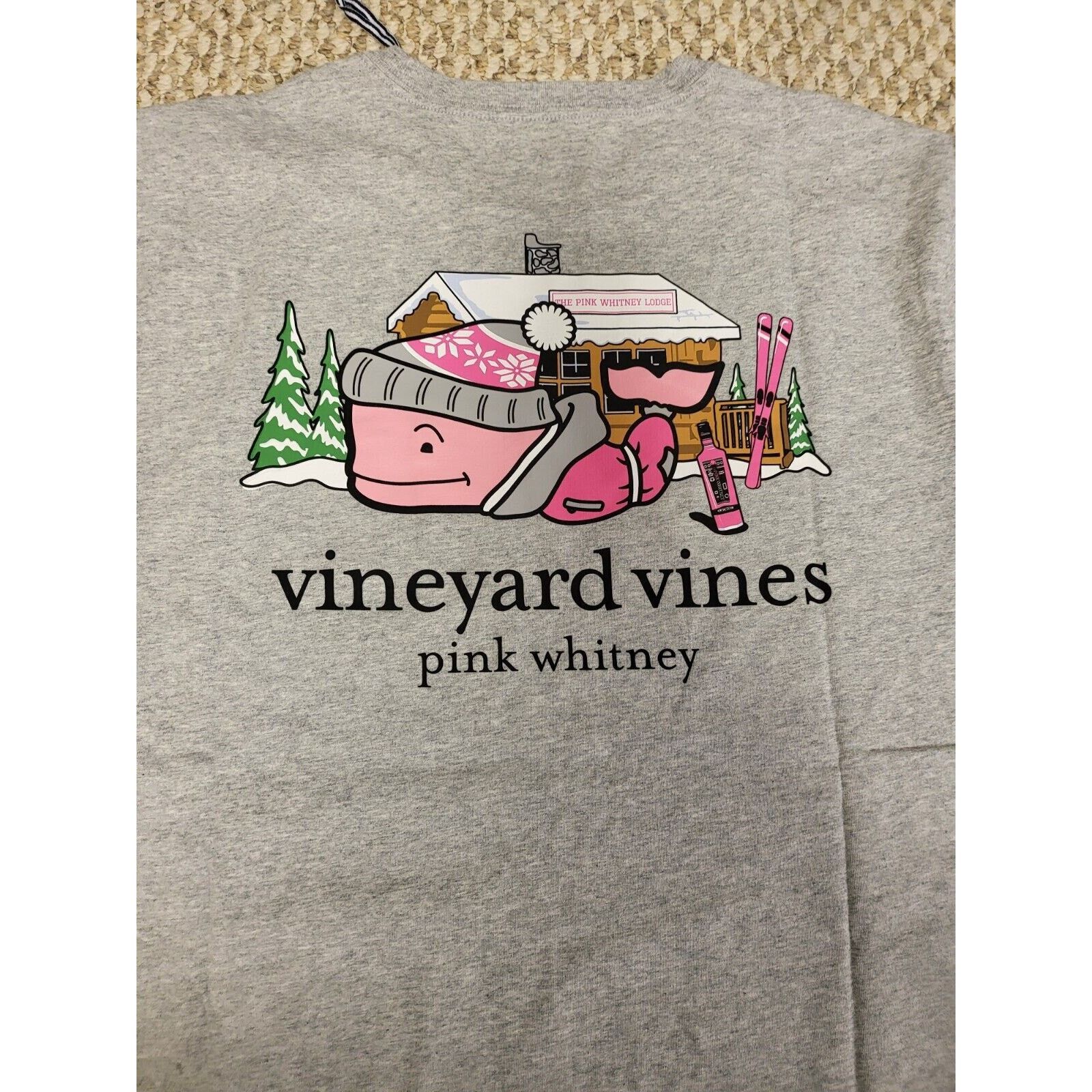 Vineyard Vines Vineyard VINES Pink Whitney Barstool Ski Lodge Long Sleeve Size US L / EU 52-54 / 3 - 1 Thumbnail