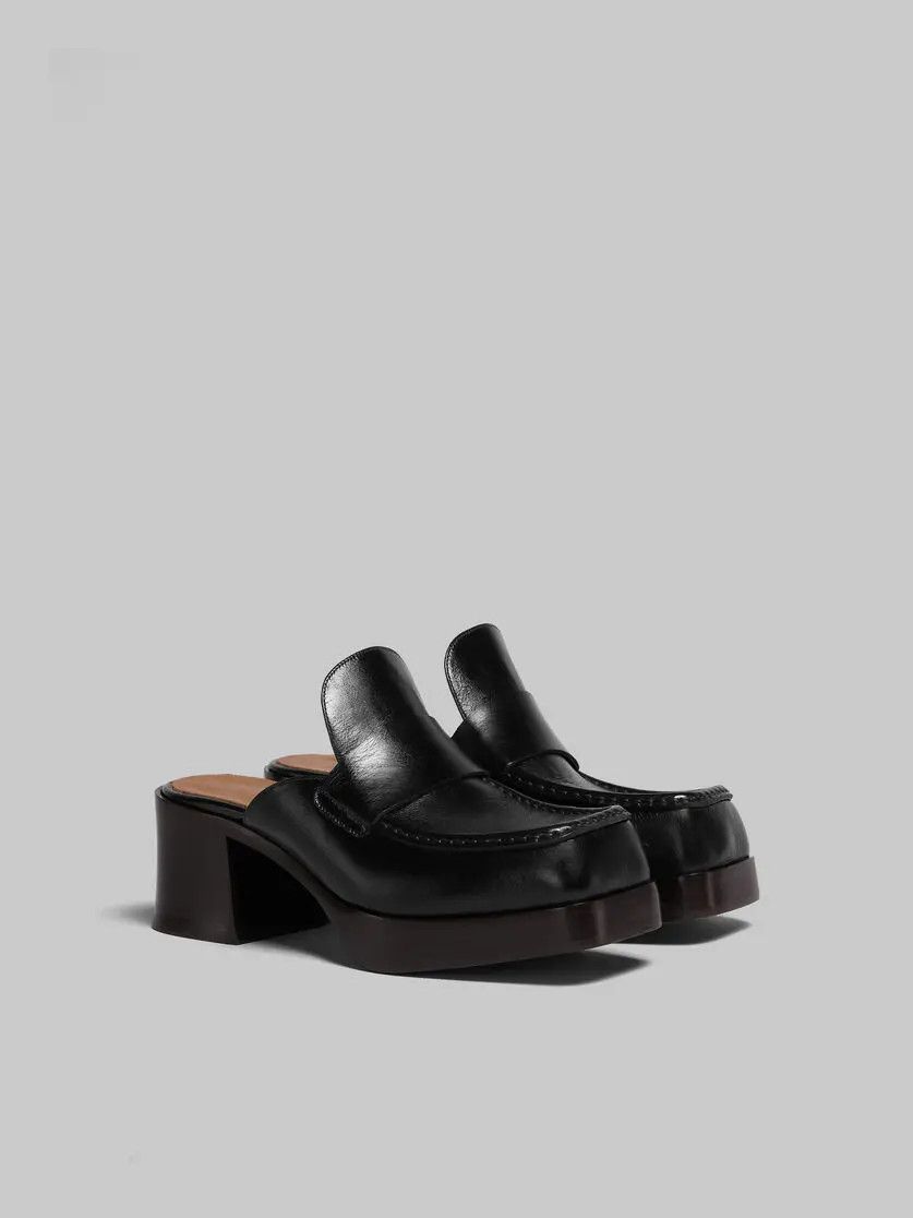Marni o1srvl11e0624 Mules in Black Size US 6 / IT 36 - 2 Thumbnail