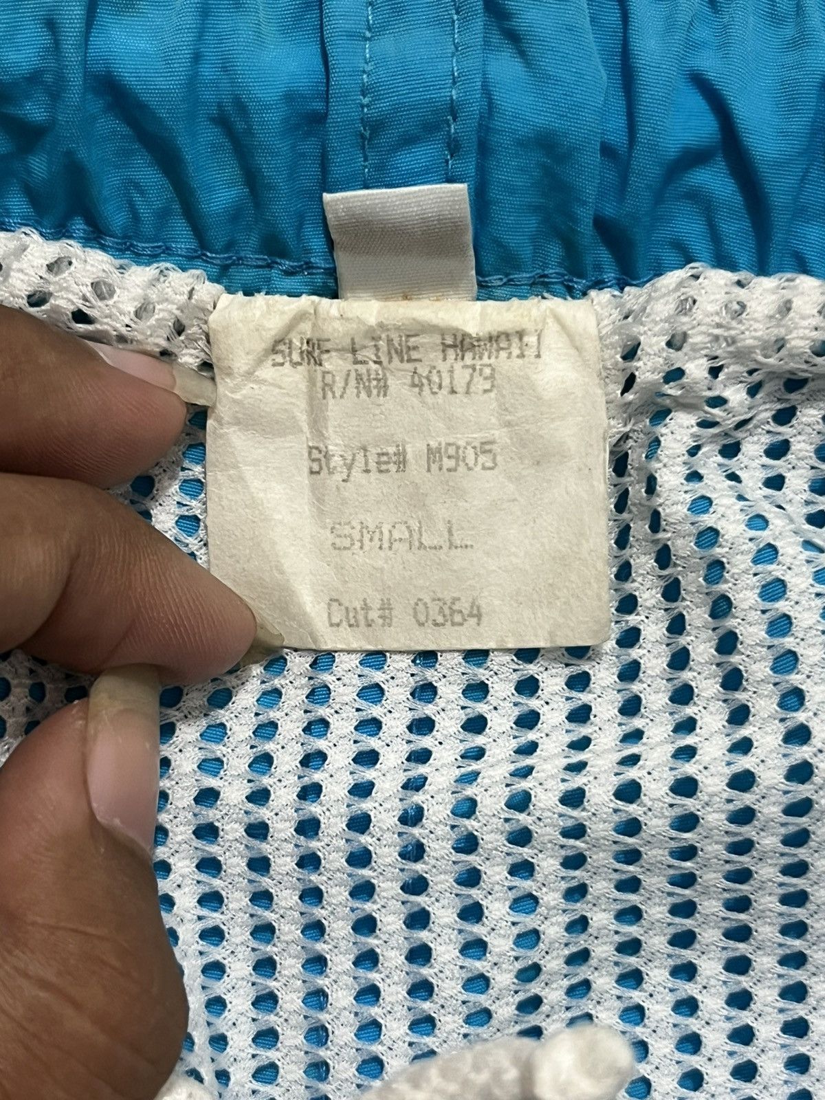 Other Vintage 80s/90s Jams World Surf Line Hawaii Nylon Shorts Size US 30 / EU 46 - 8 Thumbnail