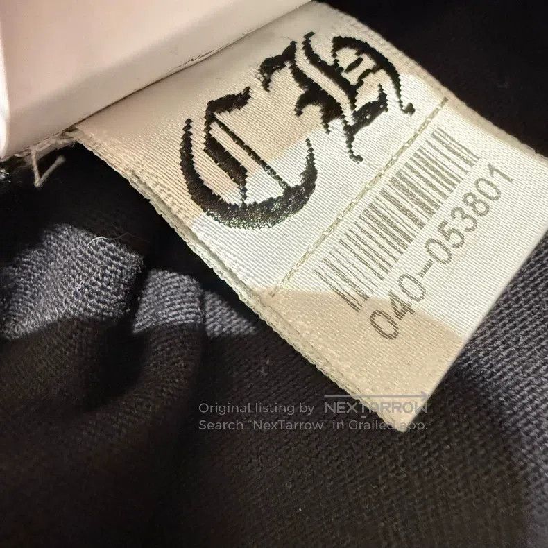 Chrome Hearts CHROME HEARTS Size S Black three-cross flocking vest Size S / US 4 / IT 40 - 5 Thumbnail