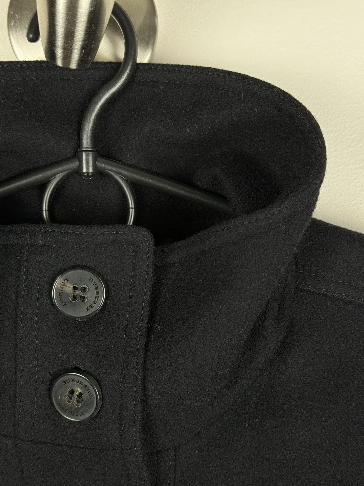 Burberry Wool coat trench Burberry original streetwear luxury item Size M / US 6-8 / IT 42-44 - 4 Thumbnail