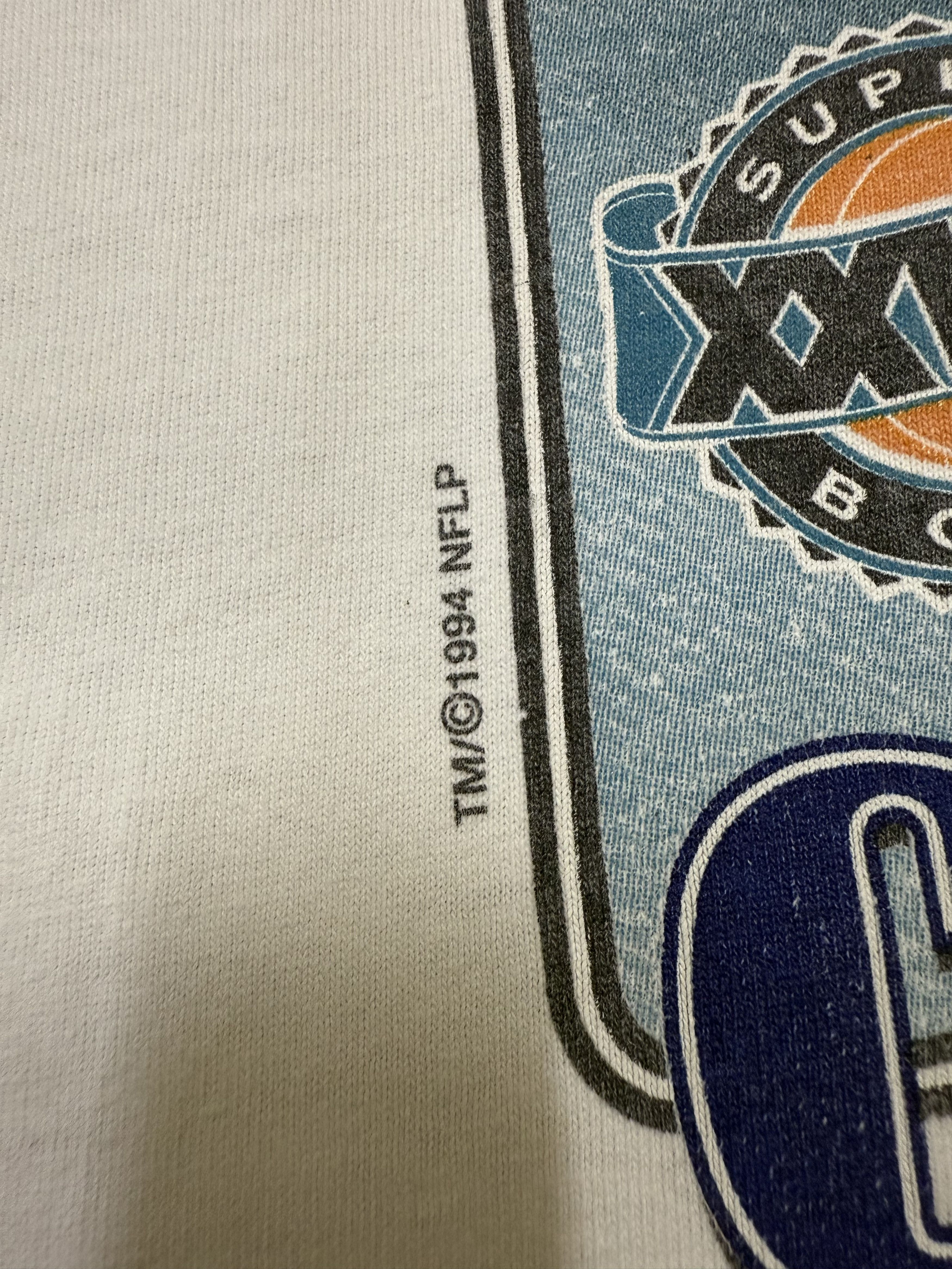 Starter × Vintage Vintage 90s Nflp Dallas Cowboys Super Bowl Starter Tshirt Size US L / EU 52-54 / 3 - 9 Thumbnail
