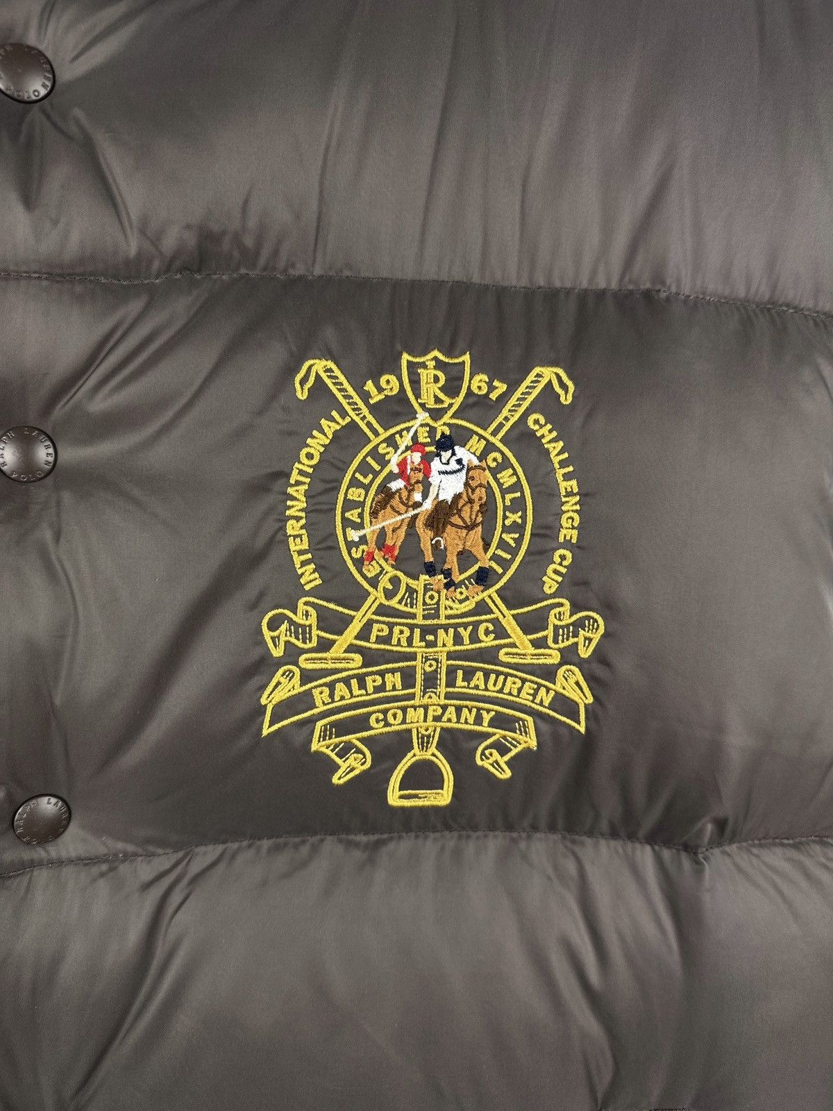 Polo Ralph Lauren Vintage Polo Ralph Lauren Down Puffer Vest Brown Hype Luxury Size US M / EU 48-50 / 2 - 4 Thumbnail