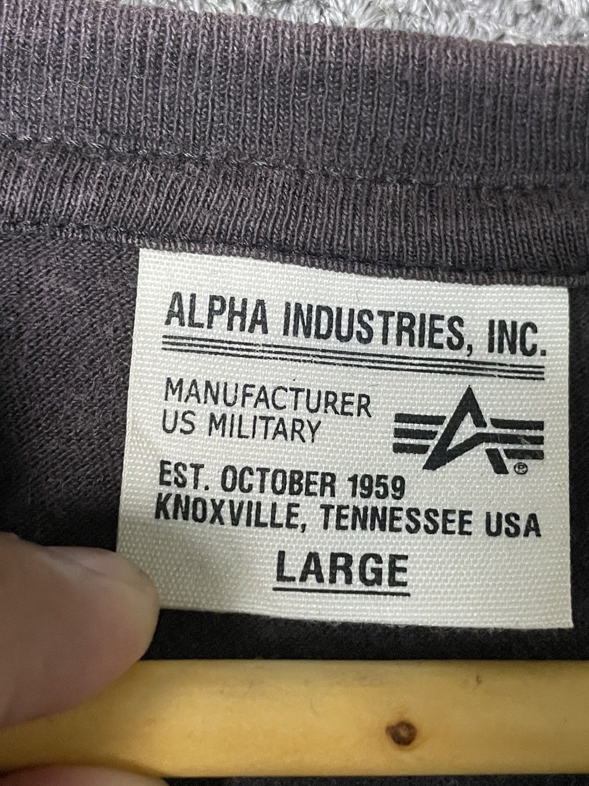 Alpha Industries × Japanese Brand × Vintage Alpha Industries Casual Long Sleeve Shirts (76) Size US L / EU 52-54 / 3 - 7 Thumbnail