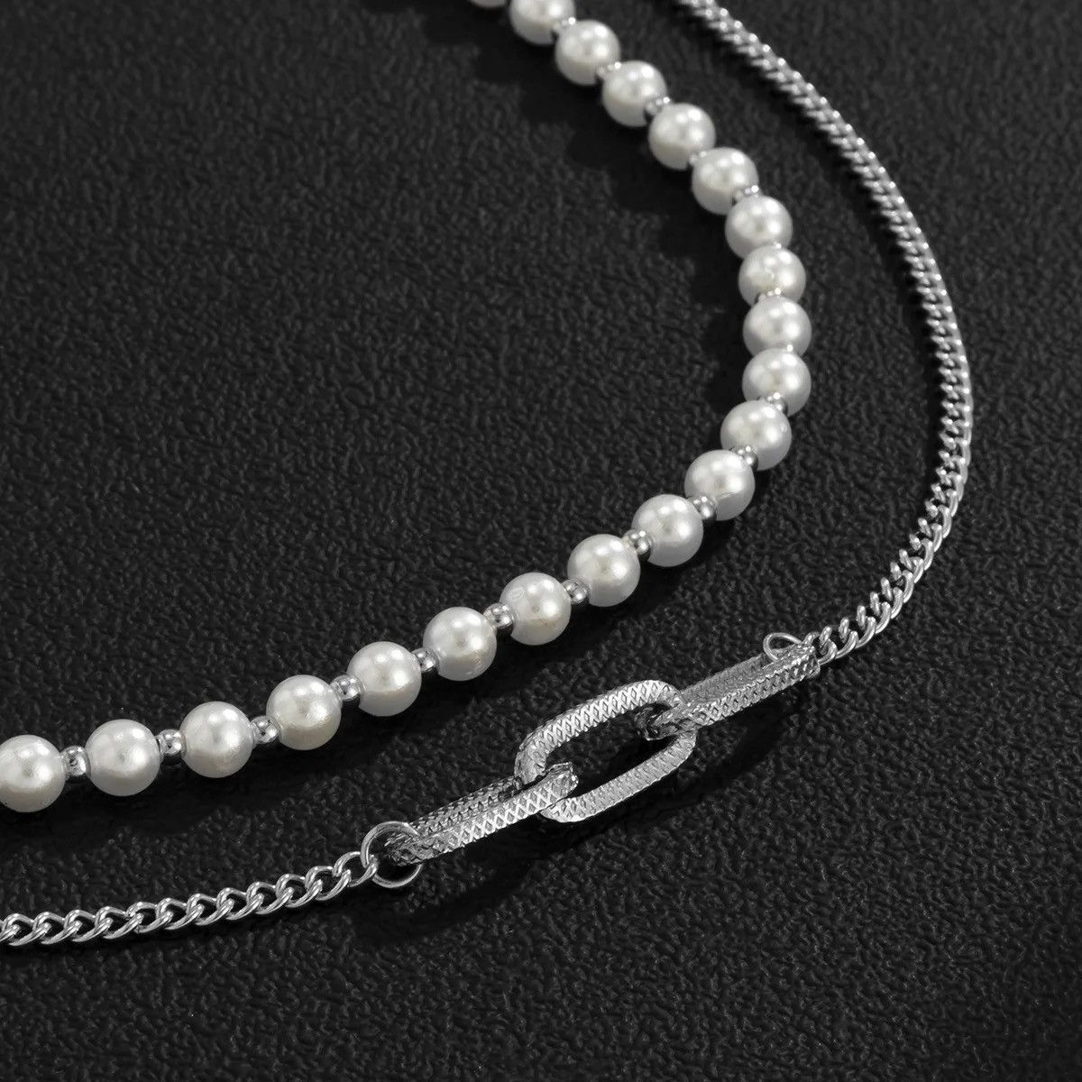 Jewelry Retro Creative Chain Necklace Size ONE SIZE - 3 Thumbnail