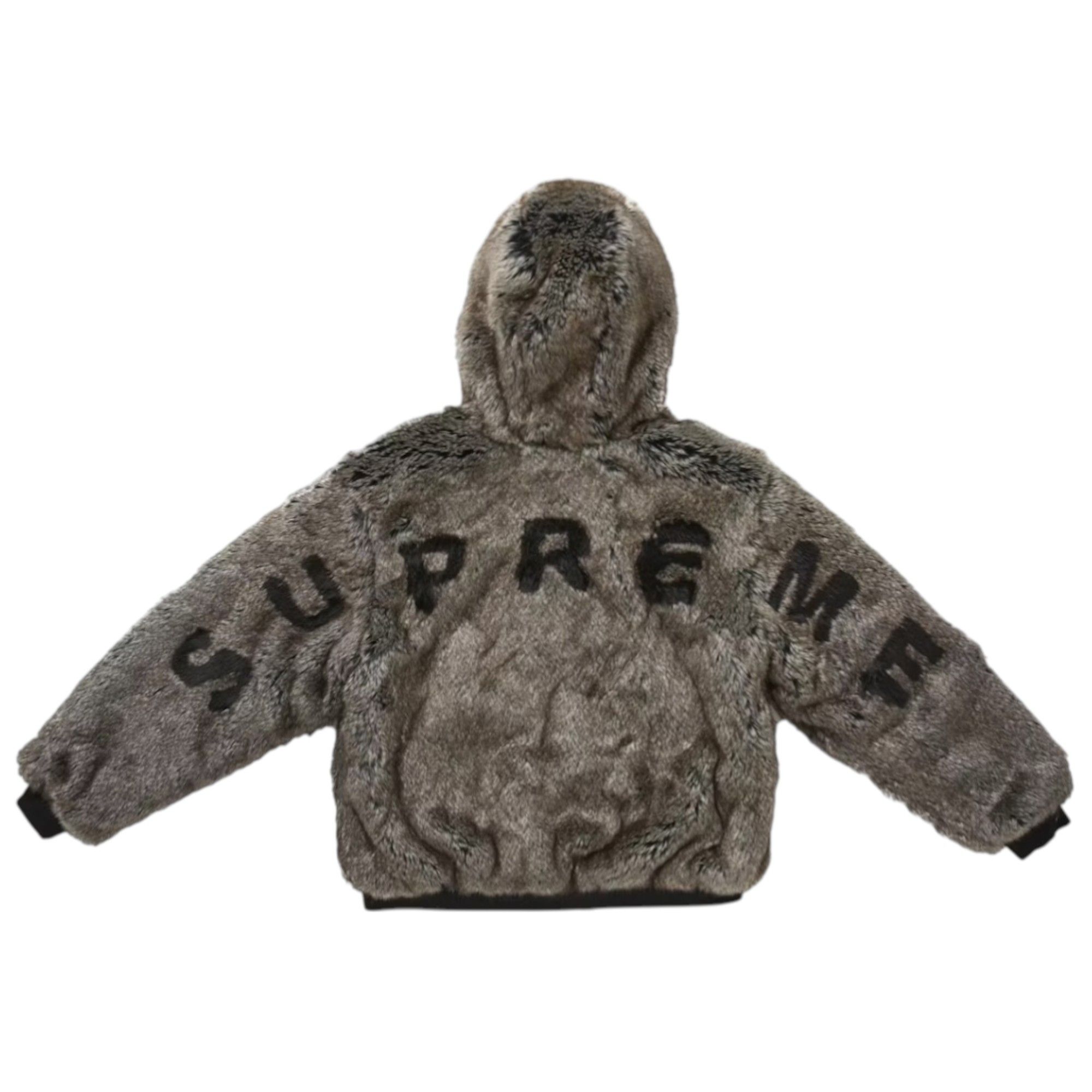 Supreme Supreme diamond faux fur jacket | Grailed