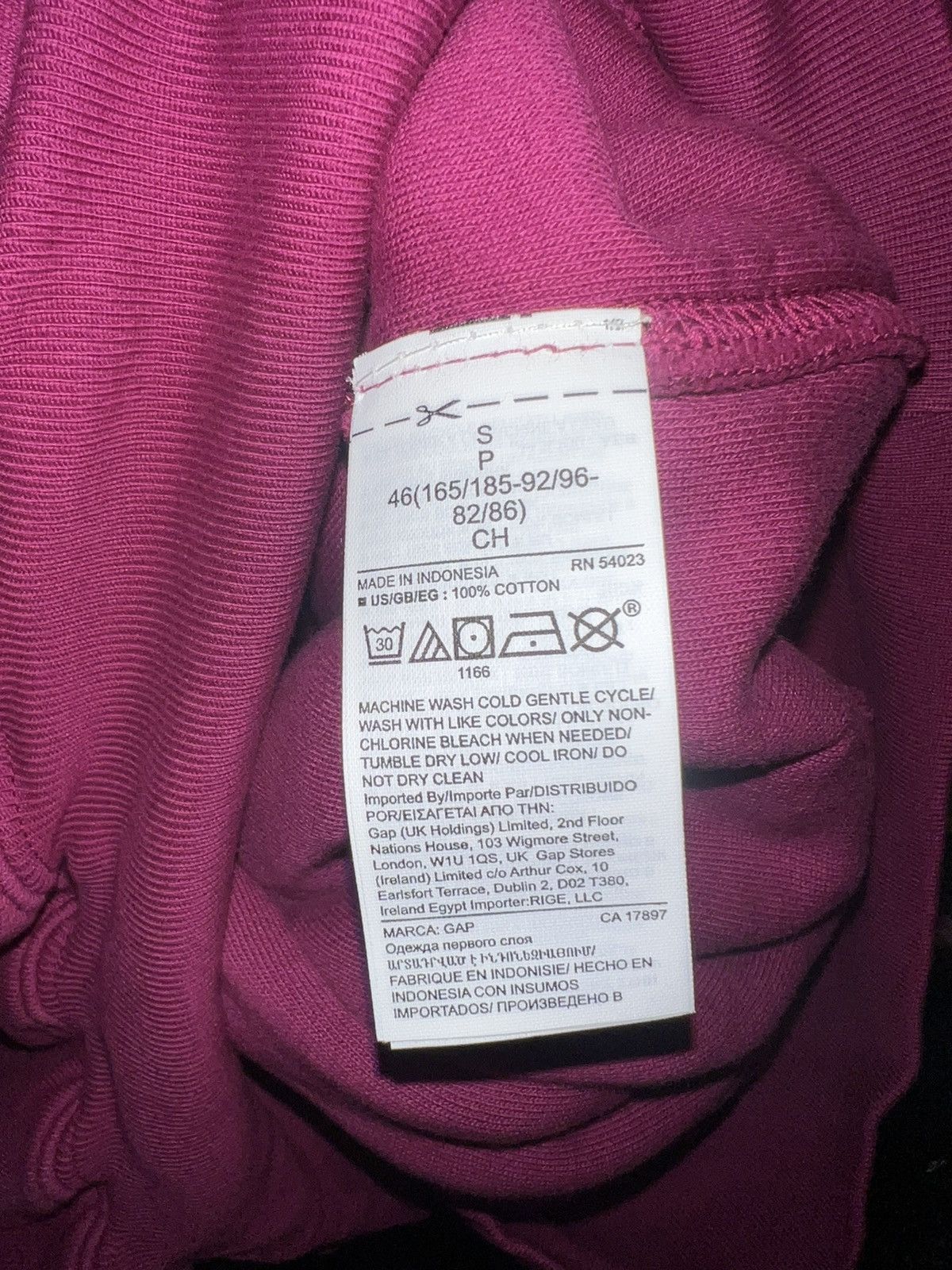 Gap Yeezy Gap Hoodie Purple Size US S / EU 44-46 / 1 - 4 Thumbnail