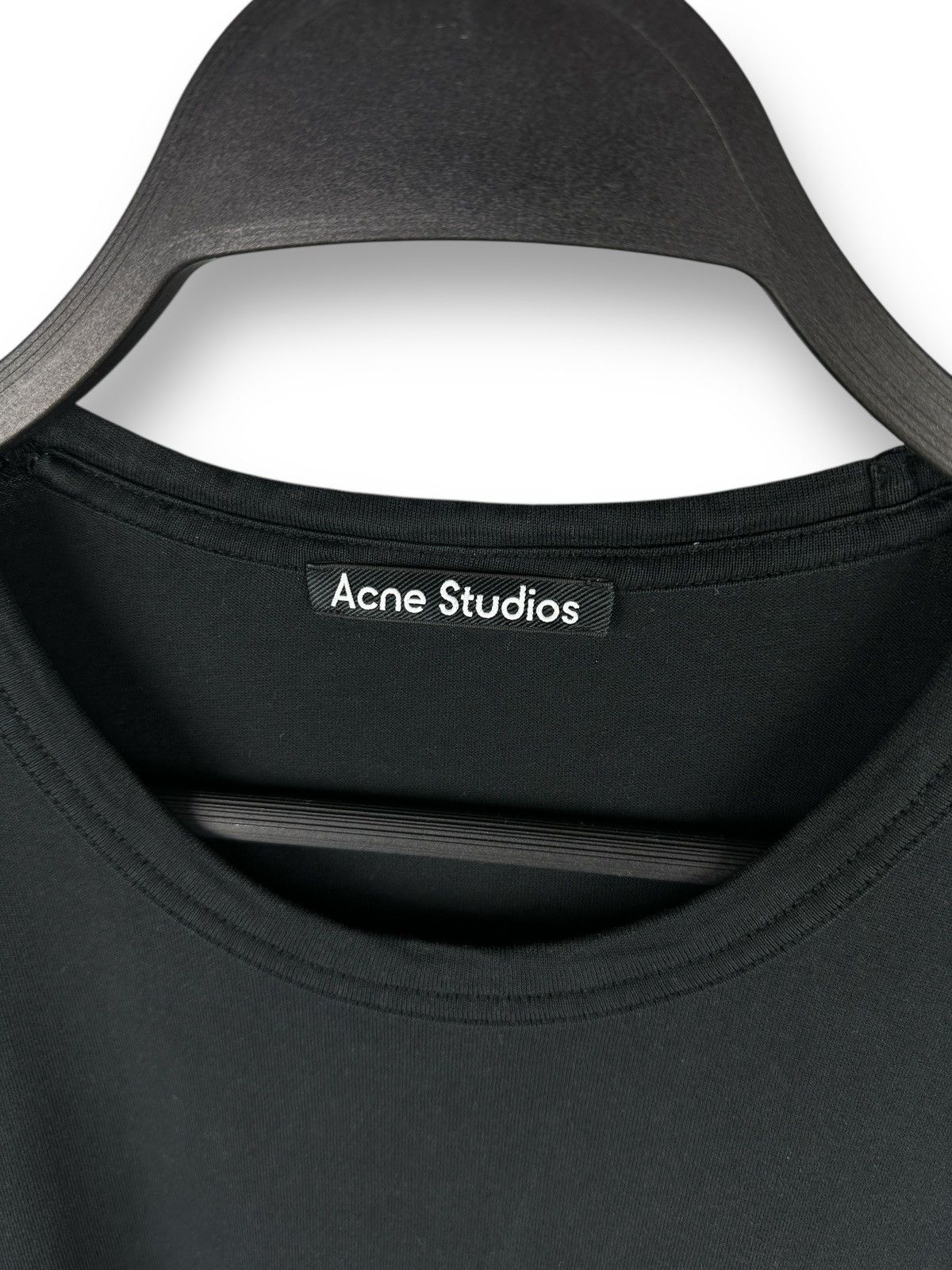 Acne Studios Acne Studios Nash Face Logo Black T-Shirt Size US S / EU 44-46 / 1 - 8 Thumbnail