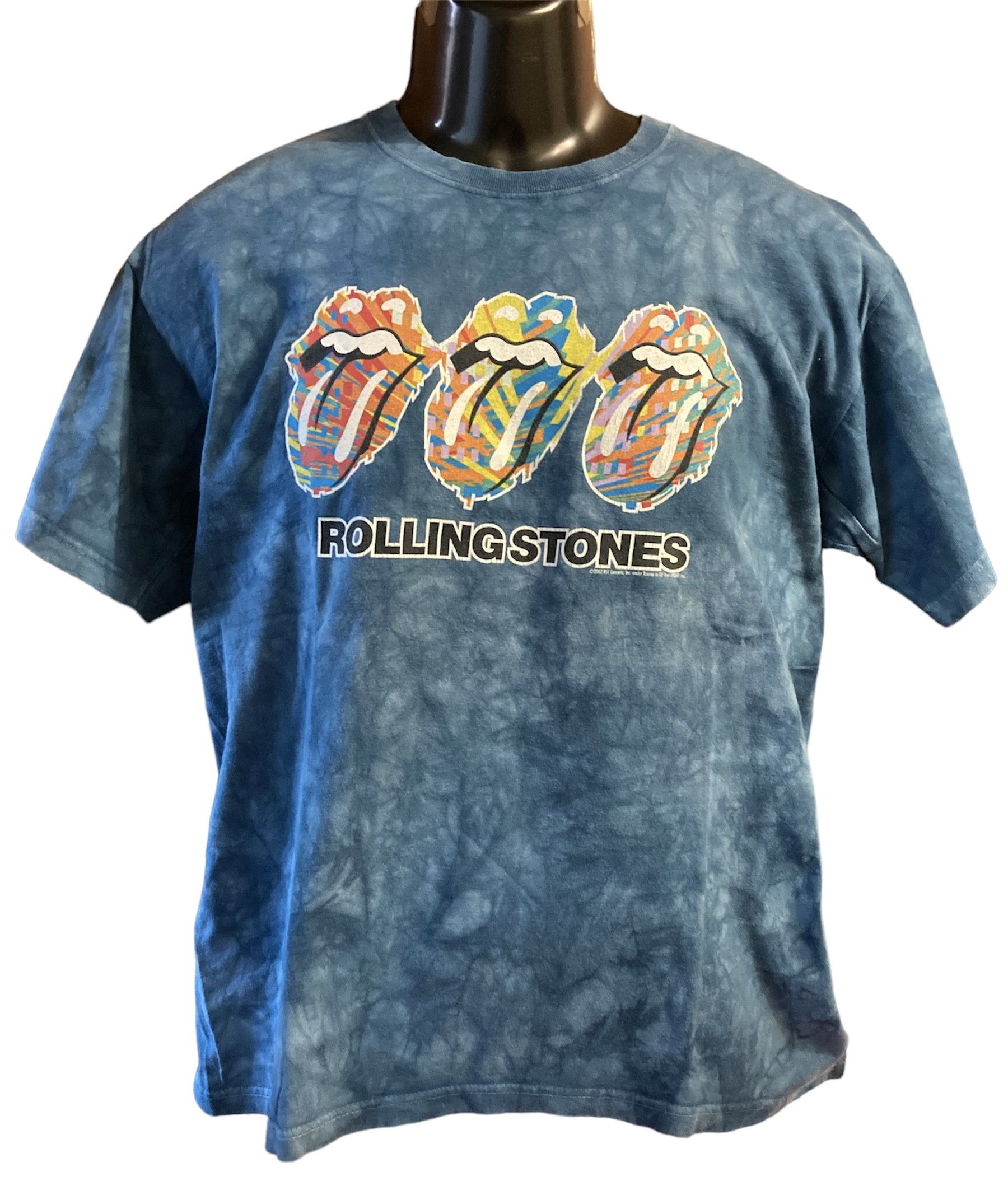 Liquid Blue Vintage 2002 Liquid Blue Rolling Stones Tie Die Tee Size US M / EU 48-50 / 2 - 1 Thumbnail