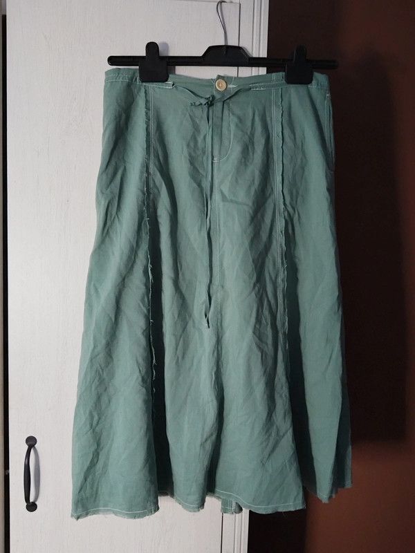 Eddie Bauer × Vintage Eddie Bauer mint midi vintage skirt Size 27" / US 4 / IT 40 - 1 Thumbnail