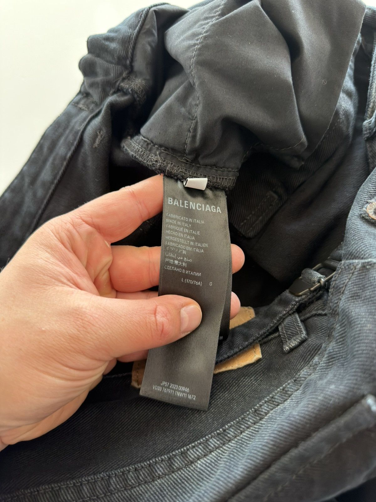 Balenciaga BALENCIAGA DEMNA BAGGY SKATER CARGO DENIM CARPENTER ITALY L Size US 34 / EU 50 - 14 Thumbnail